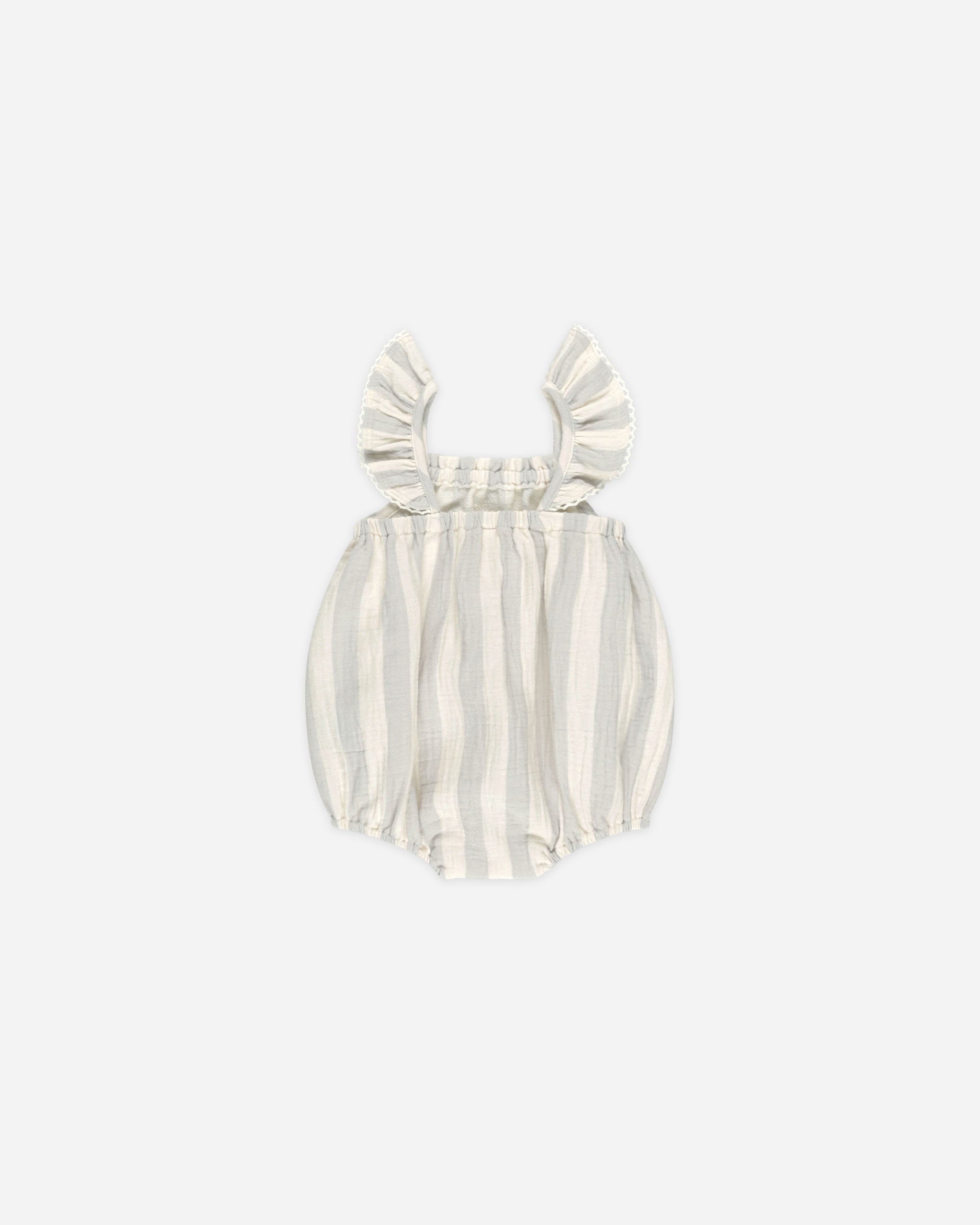 Bonnie Romper || Sky Stripe