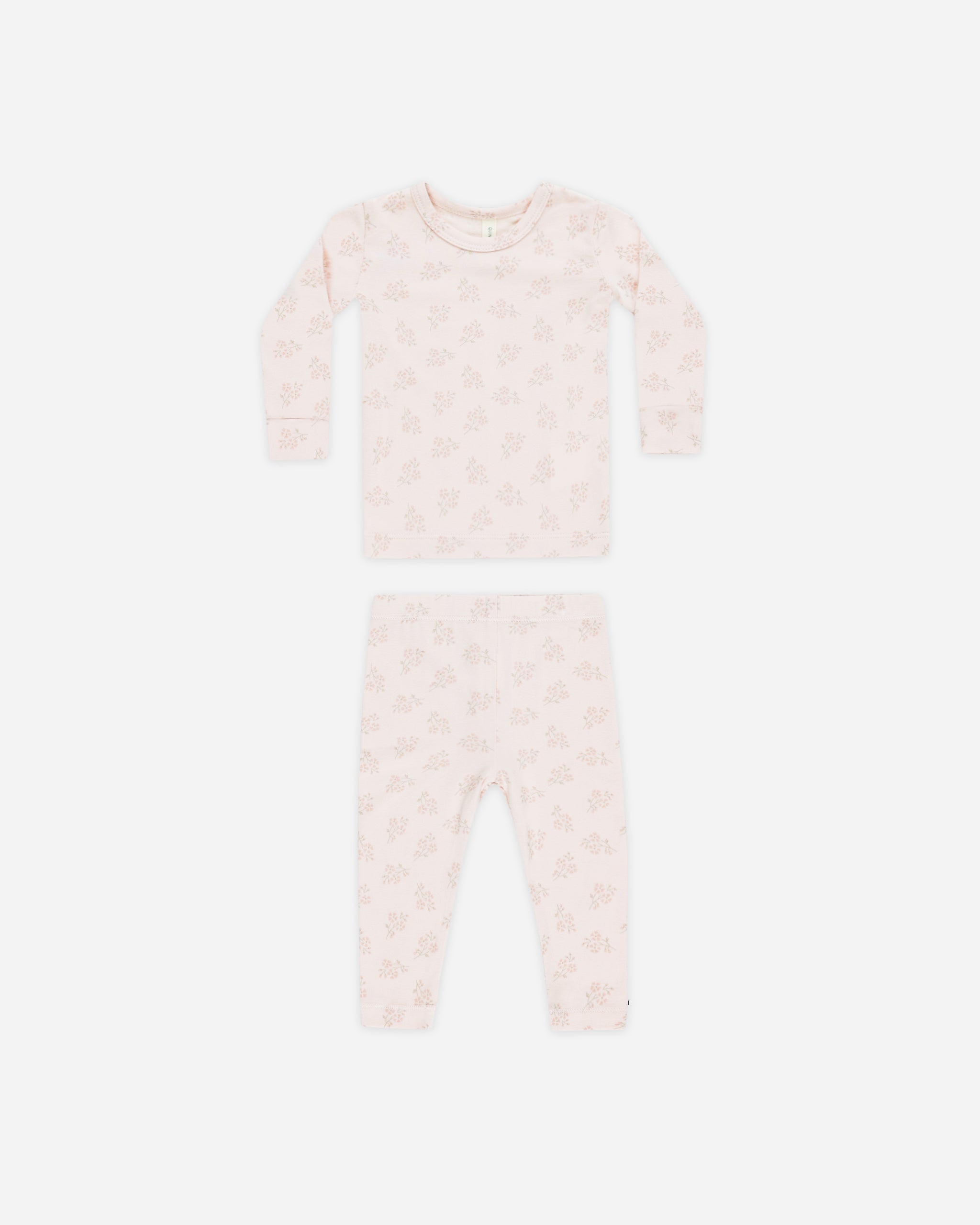 Modal Pajama Set || Pink Blossom