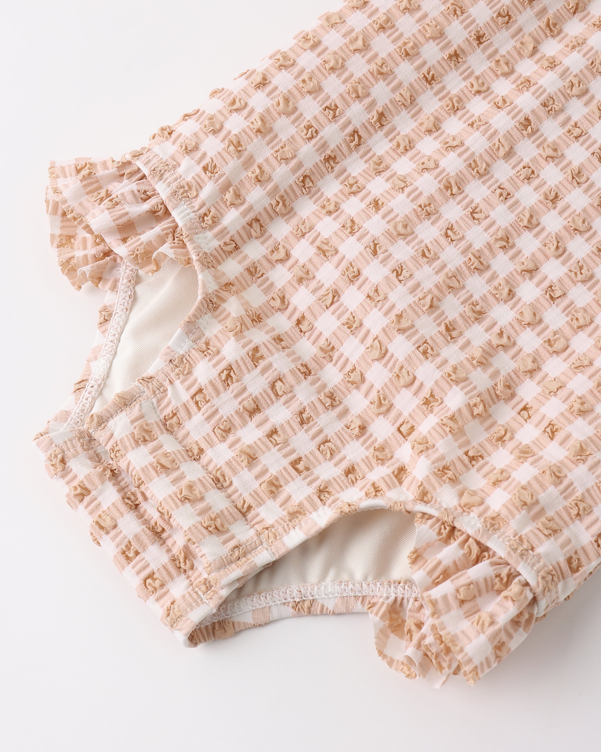 Catalina One-Piece Melon Check - Rylee + Cru | Kids Clothes | Trendy Baby Clothes | Modern Infant Outfits |