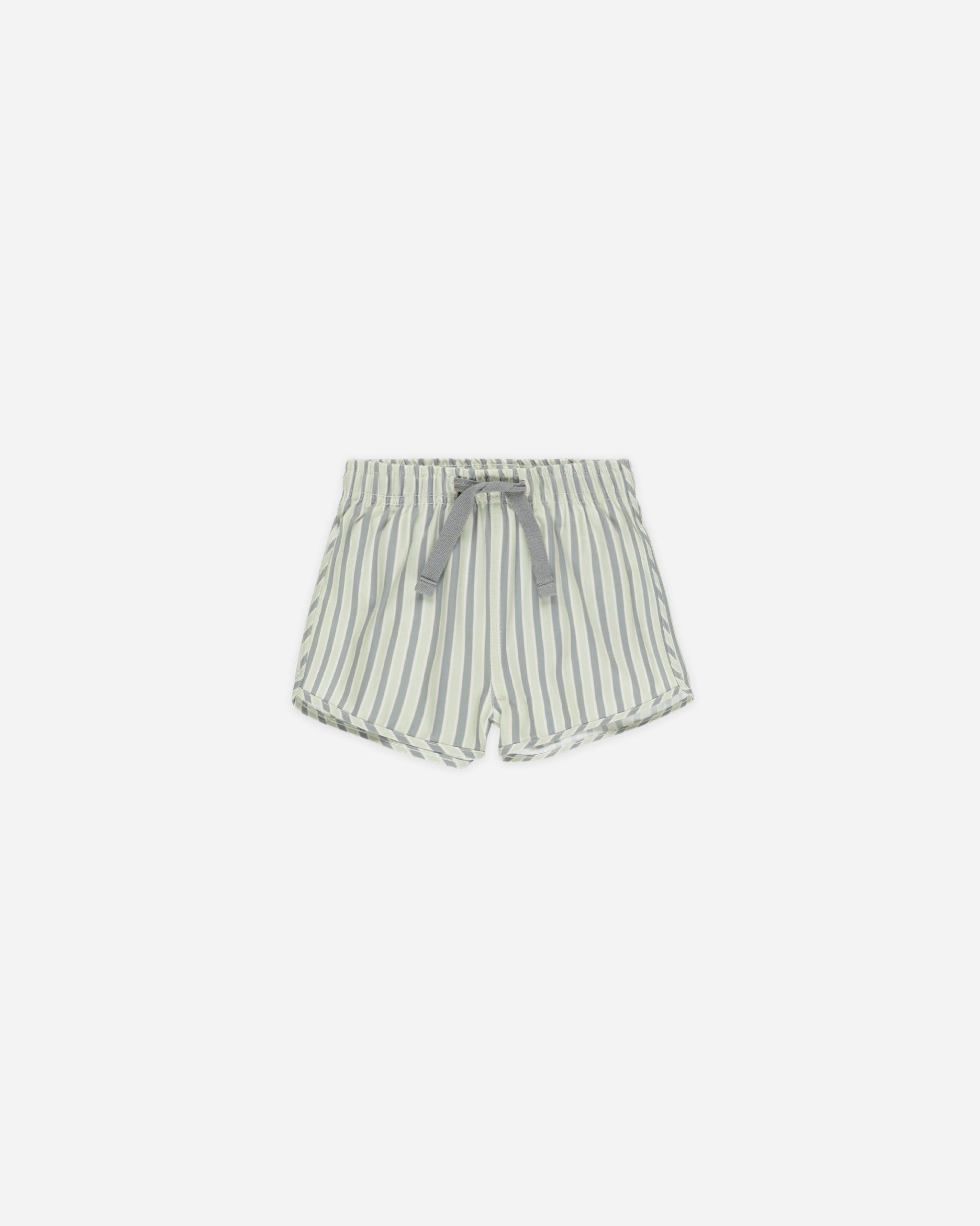 Boys Swim Short || Summer Stripe