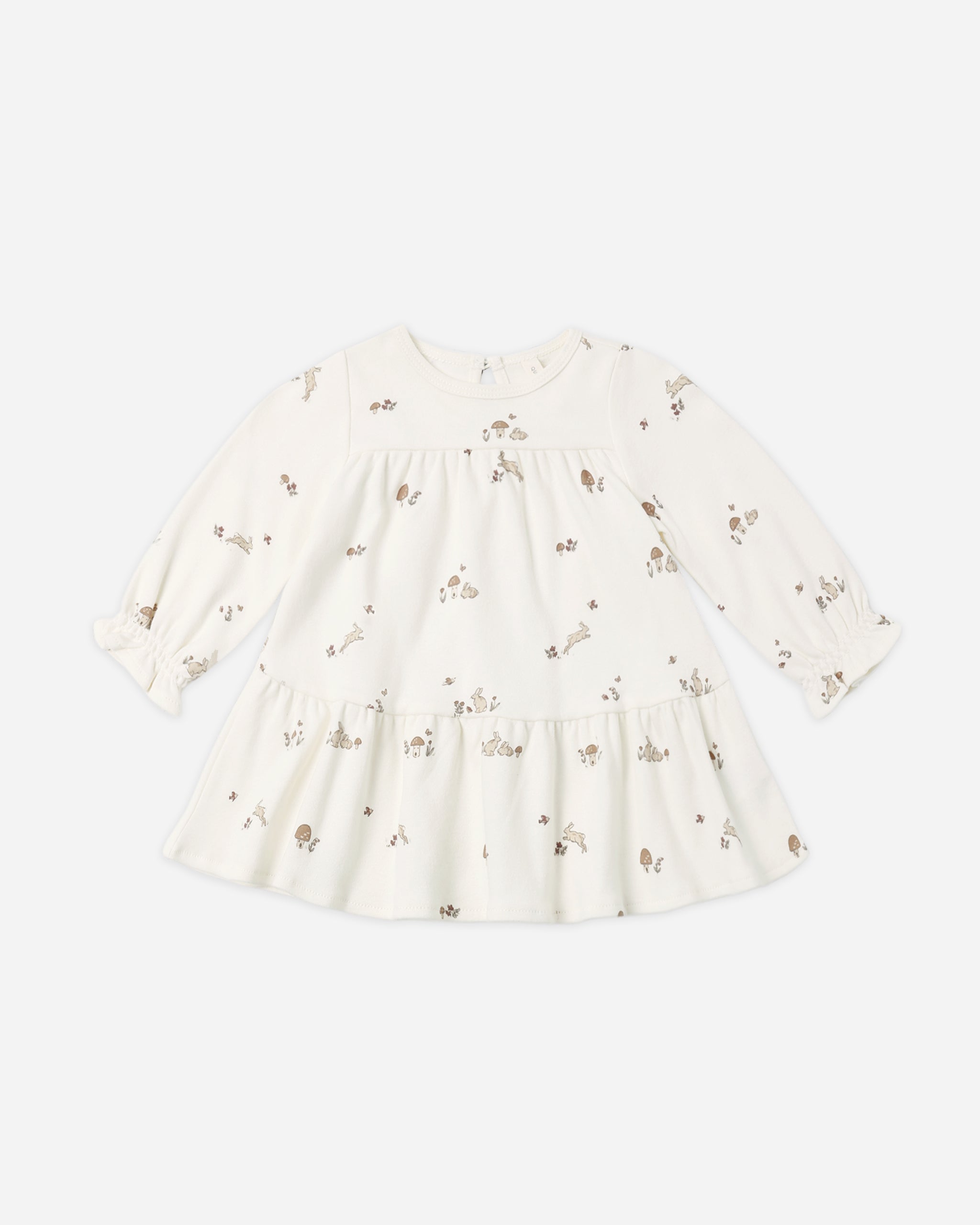 Tiered Jersey Dress Bunnies - Rylee + Cru | Kids Clothes | Trendy Baby Clothes | Modern Infant Outfits |