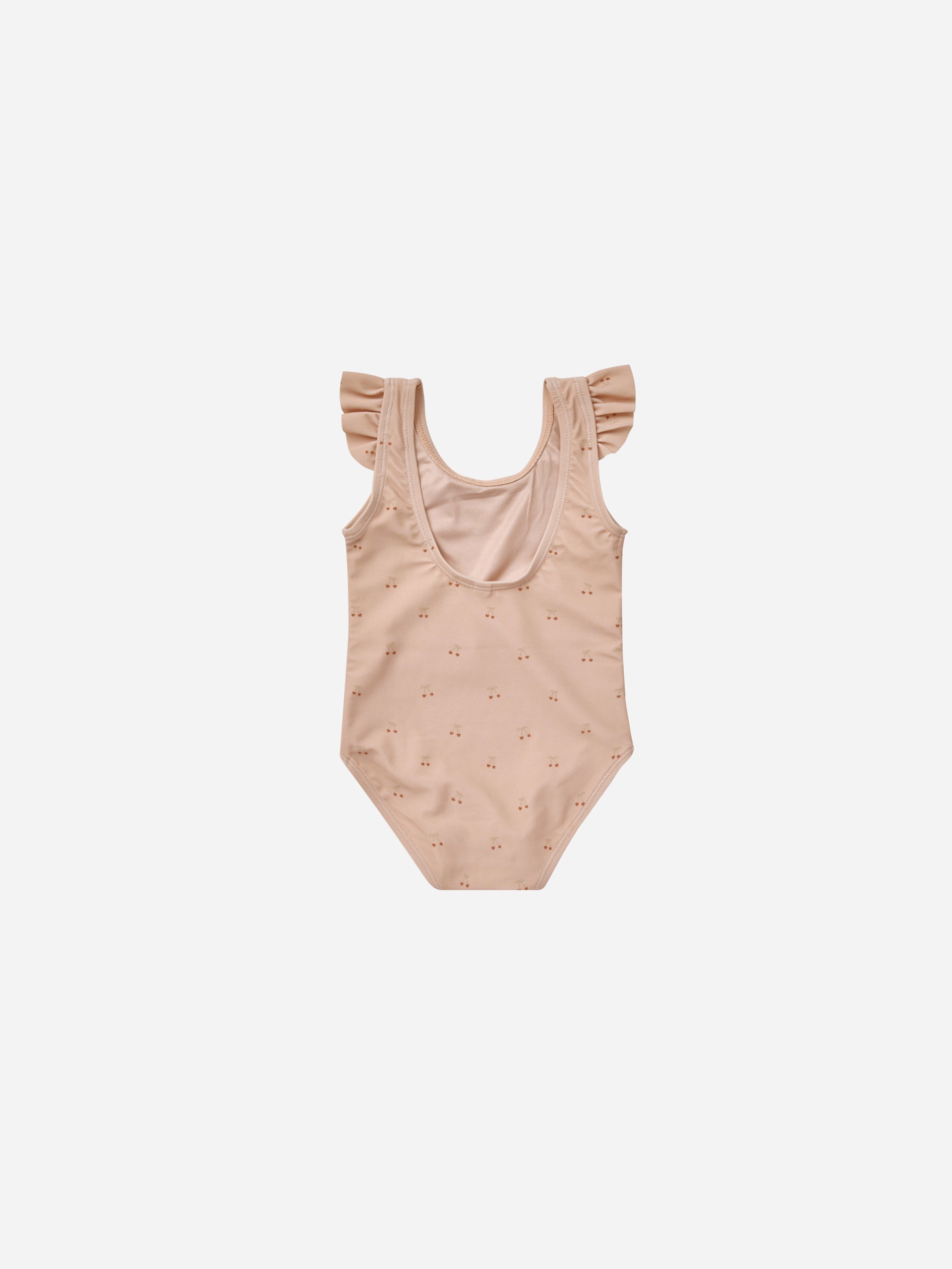 Flutter One-Piece Swimsuit || Cherries - Rylee + Cru | Kids Clothes | Trendy Baby Clothes | Modern Infant Outfits |