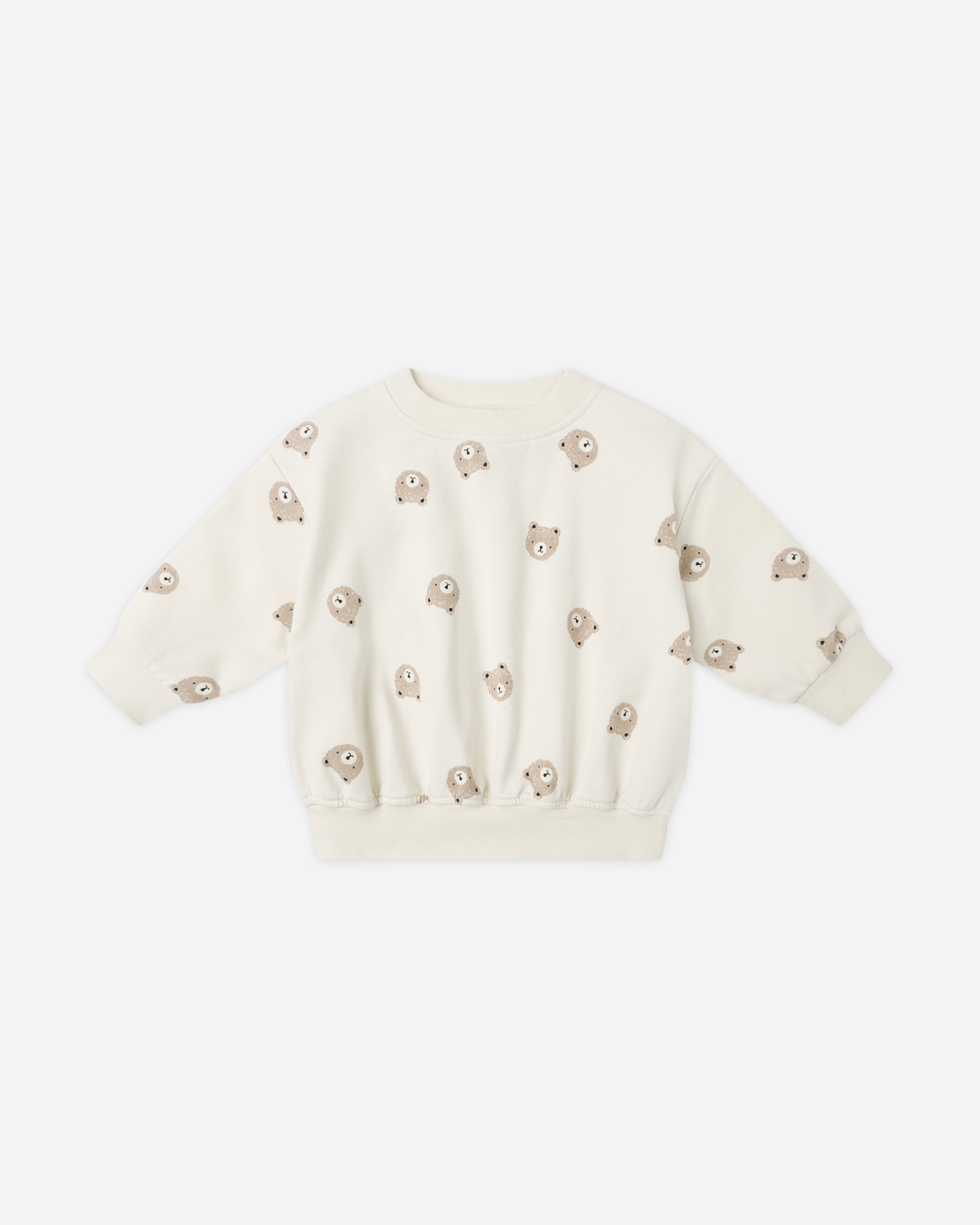 Relaxed Sweatshirt || Brown Bear