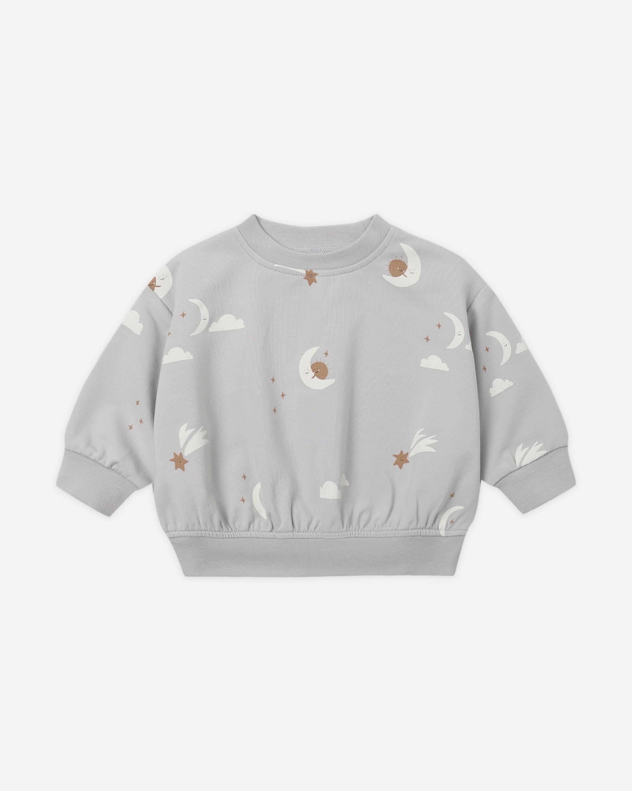 Relaxed Sweatshirt Sky Friends - Rylee + Cru | Kids Clothes | Trendy Baby Clothes | Modern Infant Outfits |