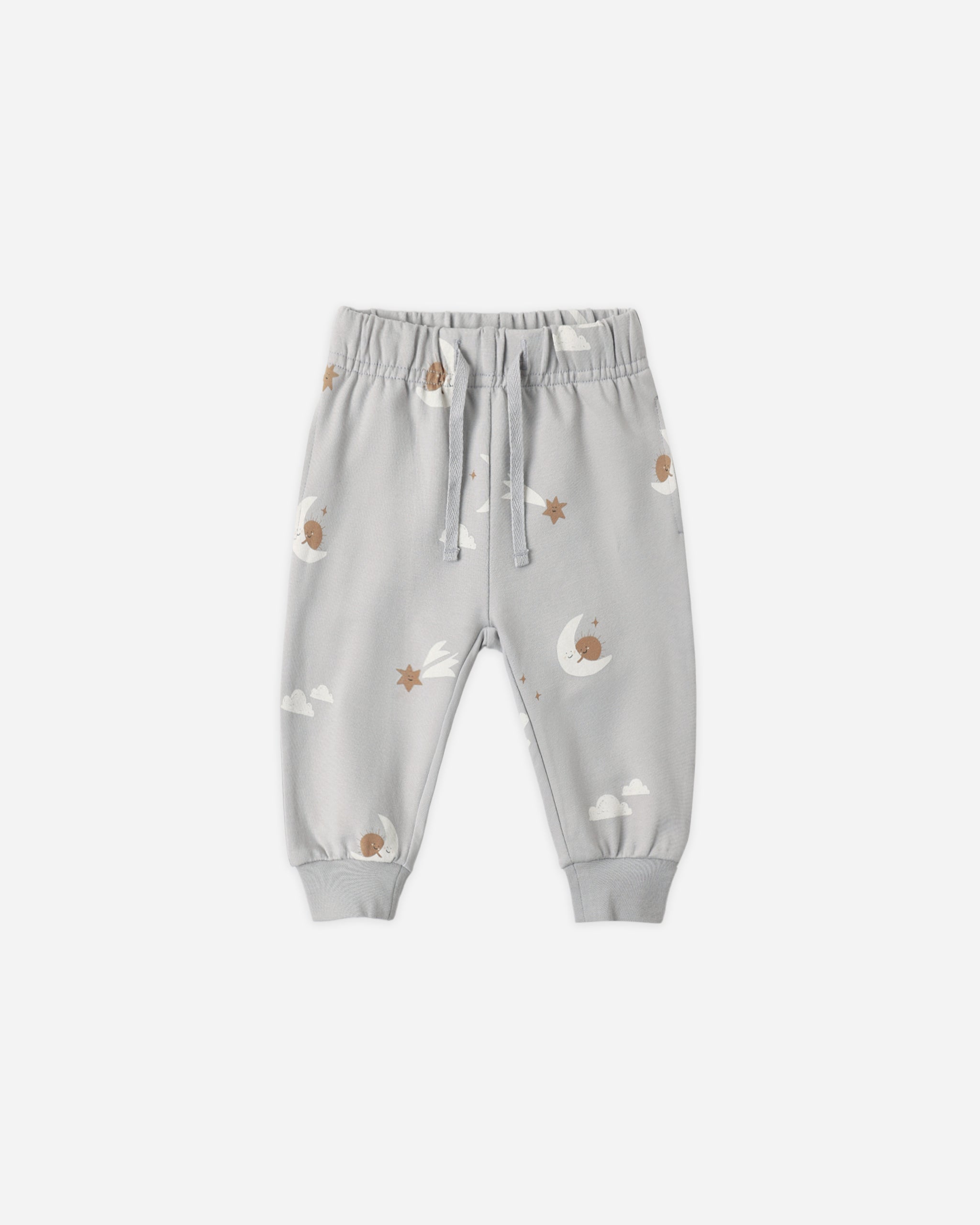 Relaxed Sweatpant Sky Friends - Rylee + Cru | Kids Clothes | Trendy Baby Clothes | Modern Infant Outfits |