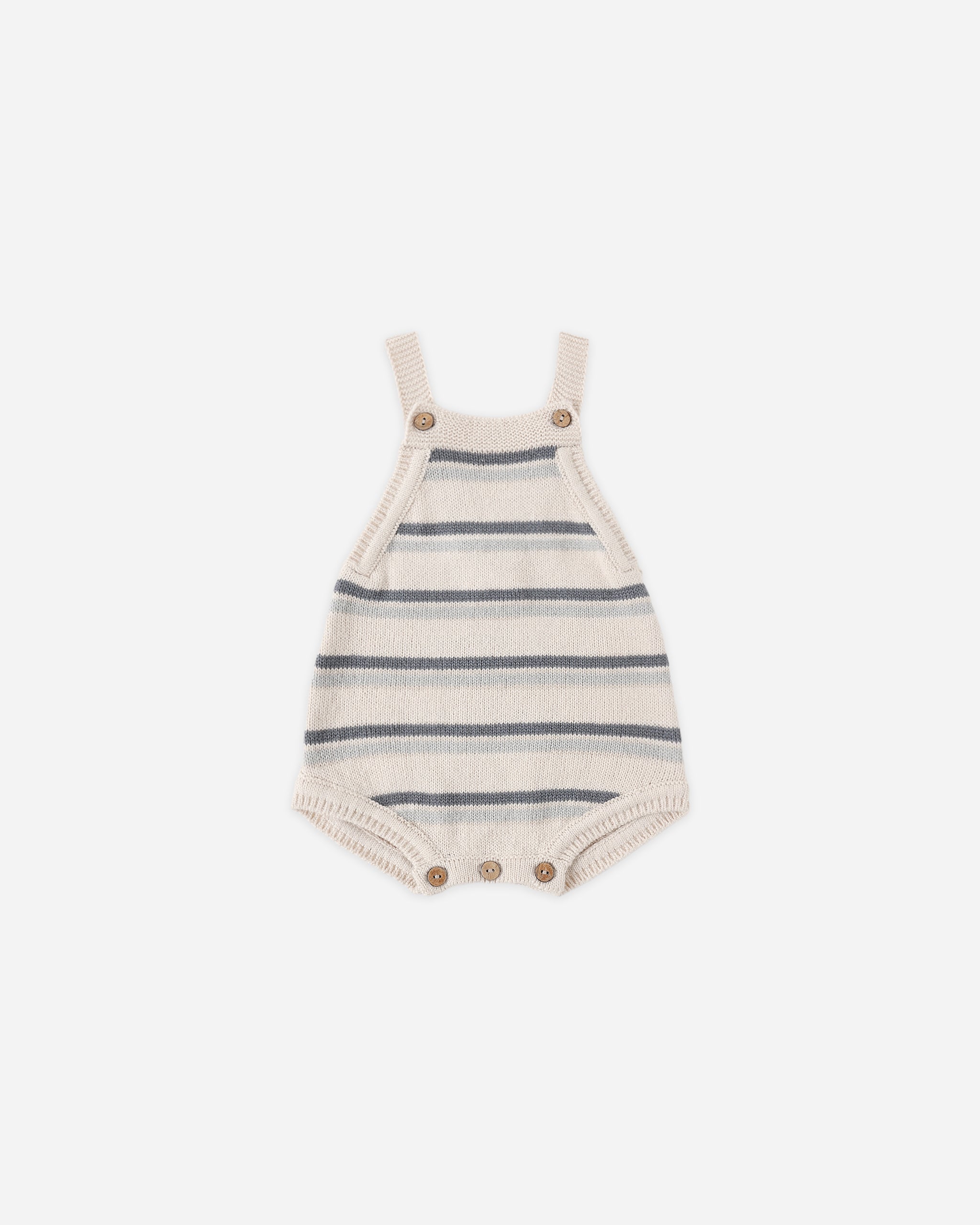 Tatum Romper Ocean Stripe - Rylee + Cru | Kids Clothes | Trendy Baby Clothes | Modern Infant Outfits |