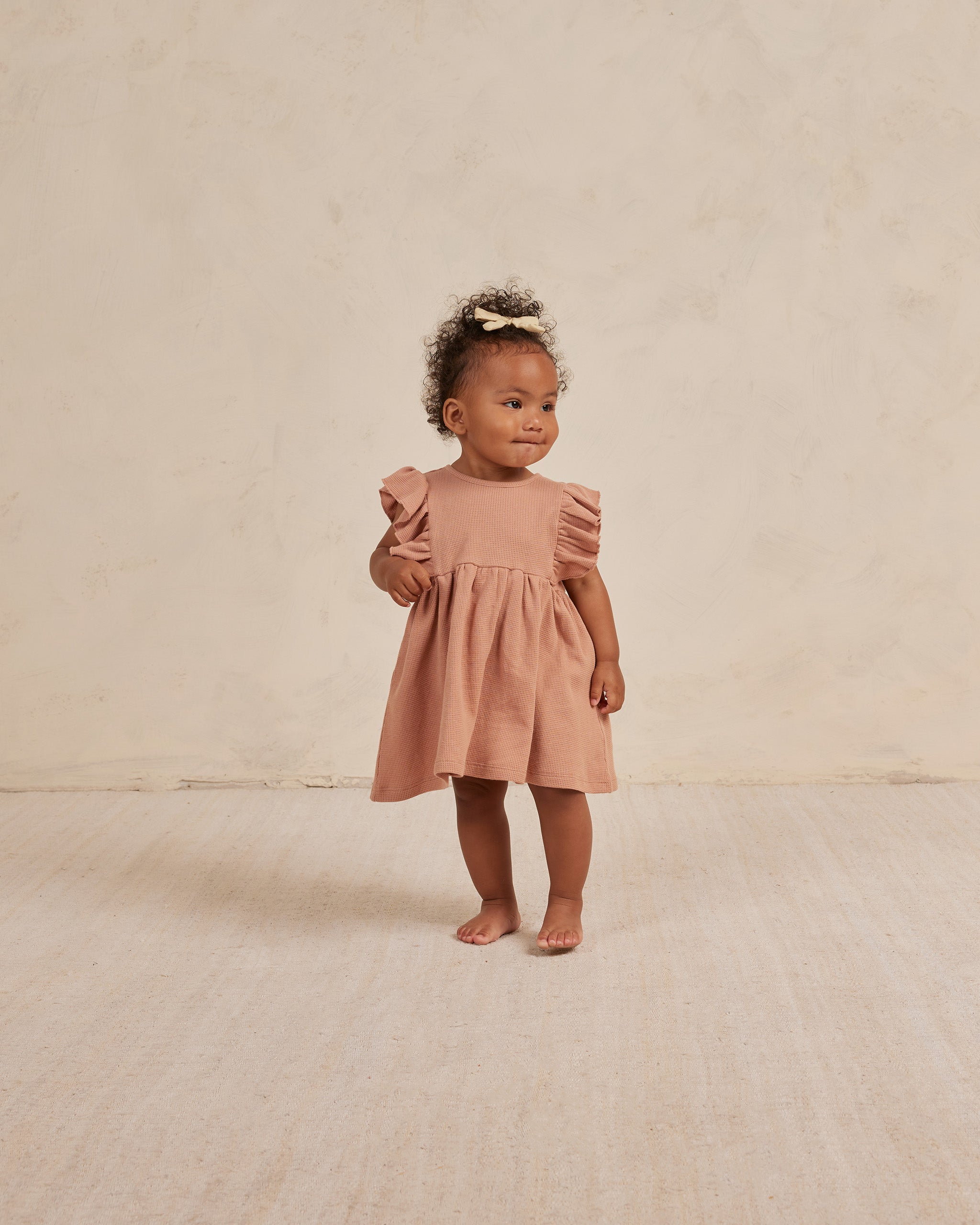 Daisy Dress || Rose - Rylee + Cru | Kids Clothes | Trendy Baby Clothes | Modern Infant Outfits |