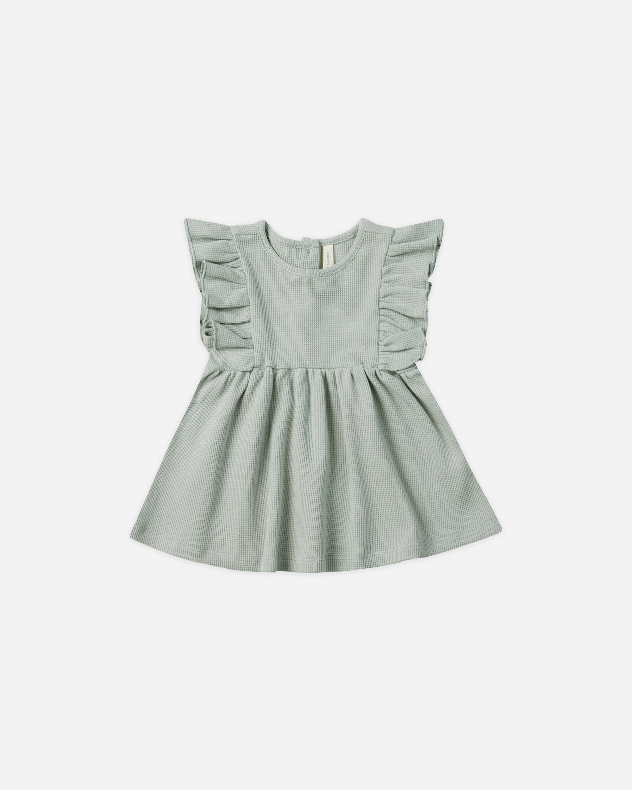 Daisy Dress || Sky - Rylee + Cru | Kids Clothes | Trendy Baby Clothes | Modern Infant Outfits |