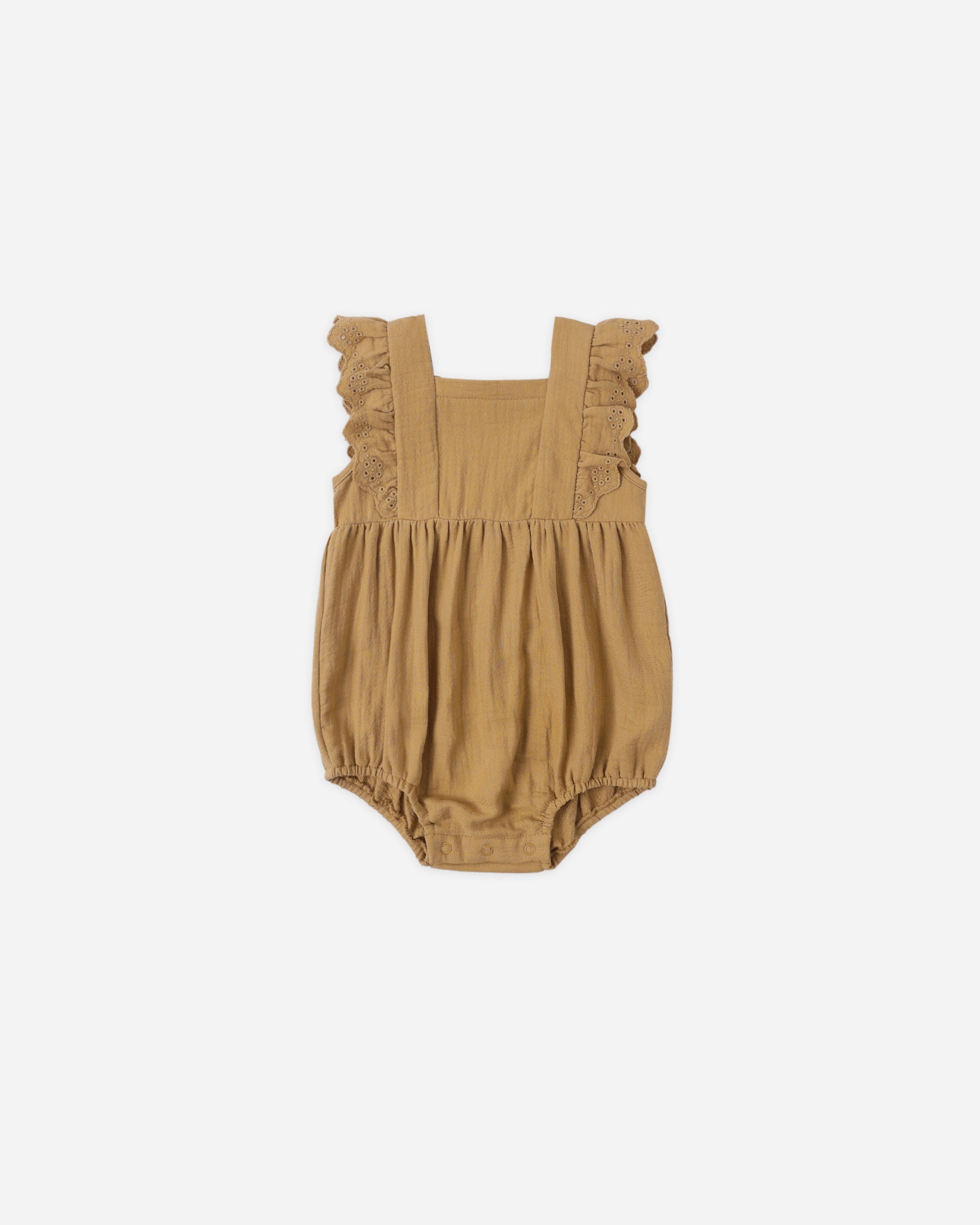 Naomi Romper Honey