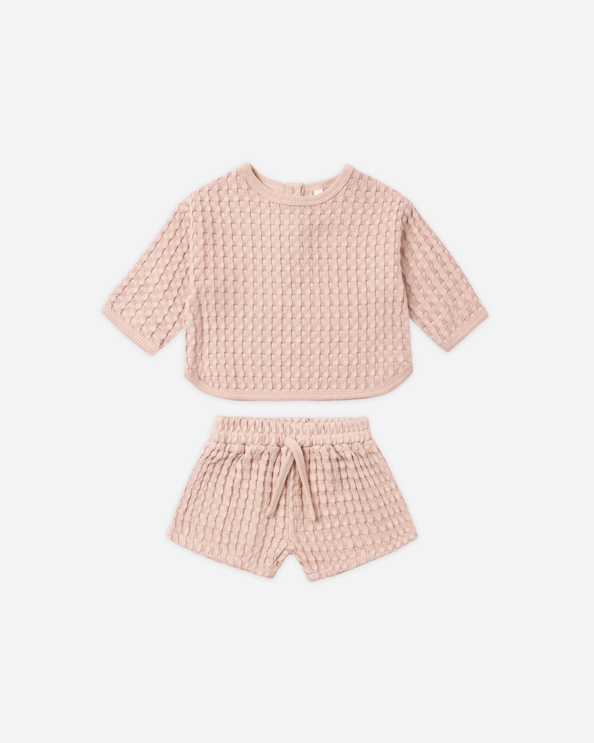 Flynn Set Dusty Rose - Rylee + Cru | Kids Clothes | Trendy Baby Clothes | Modern Infant Outfits |
