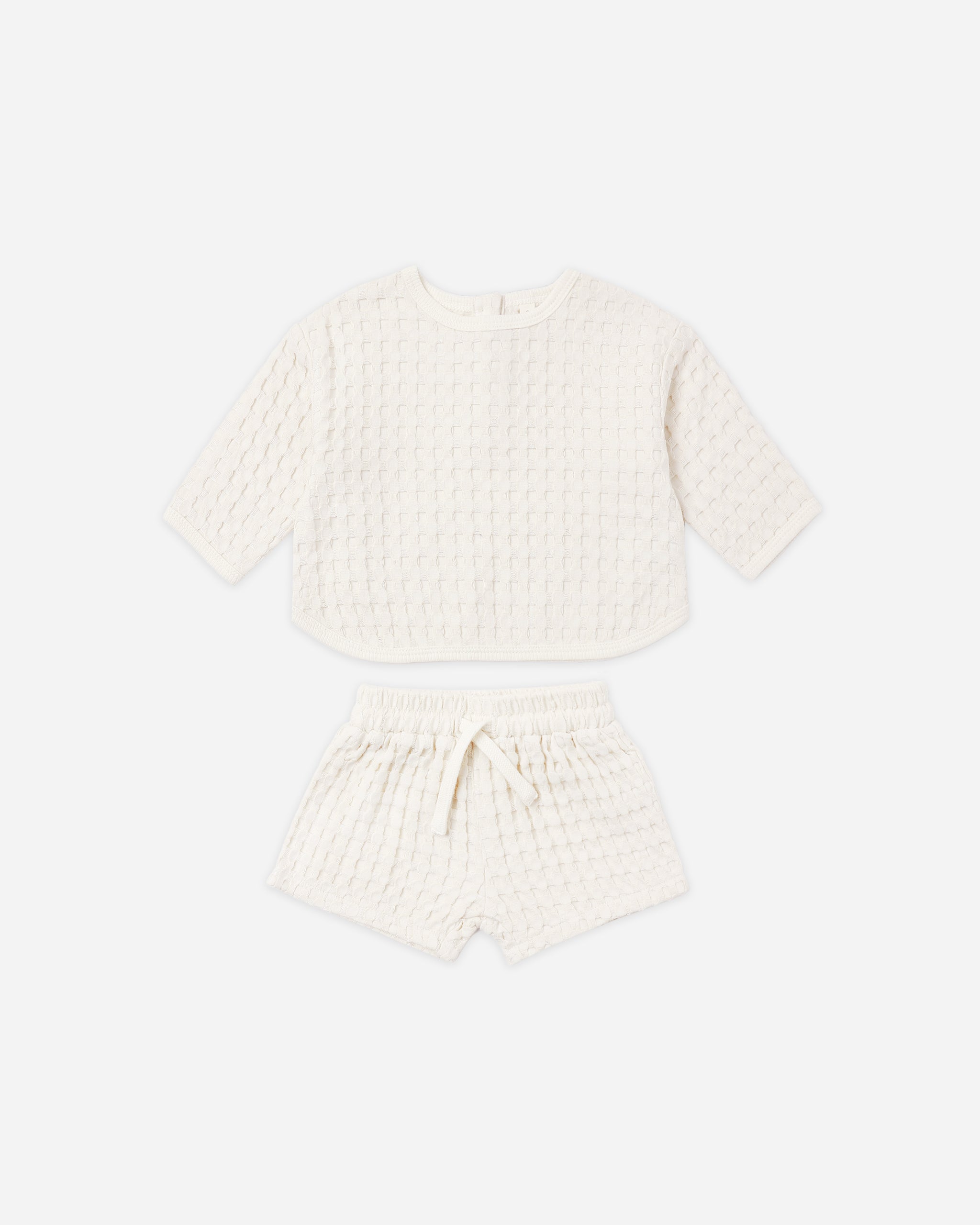 Flynn Set Natural - Rylee + Cru | Kids Clothes | Trendy Baby Clothes | Modern Infant Outfits |