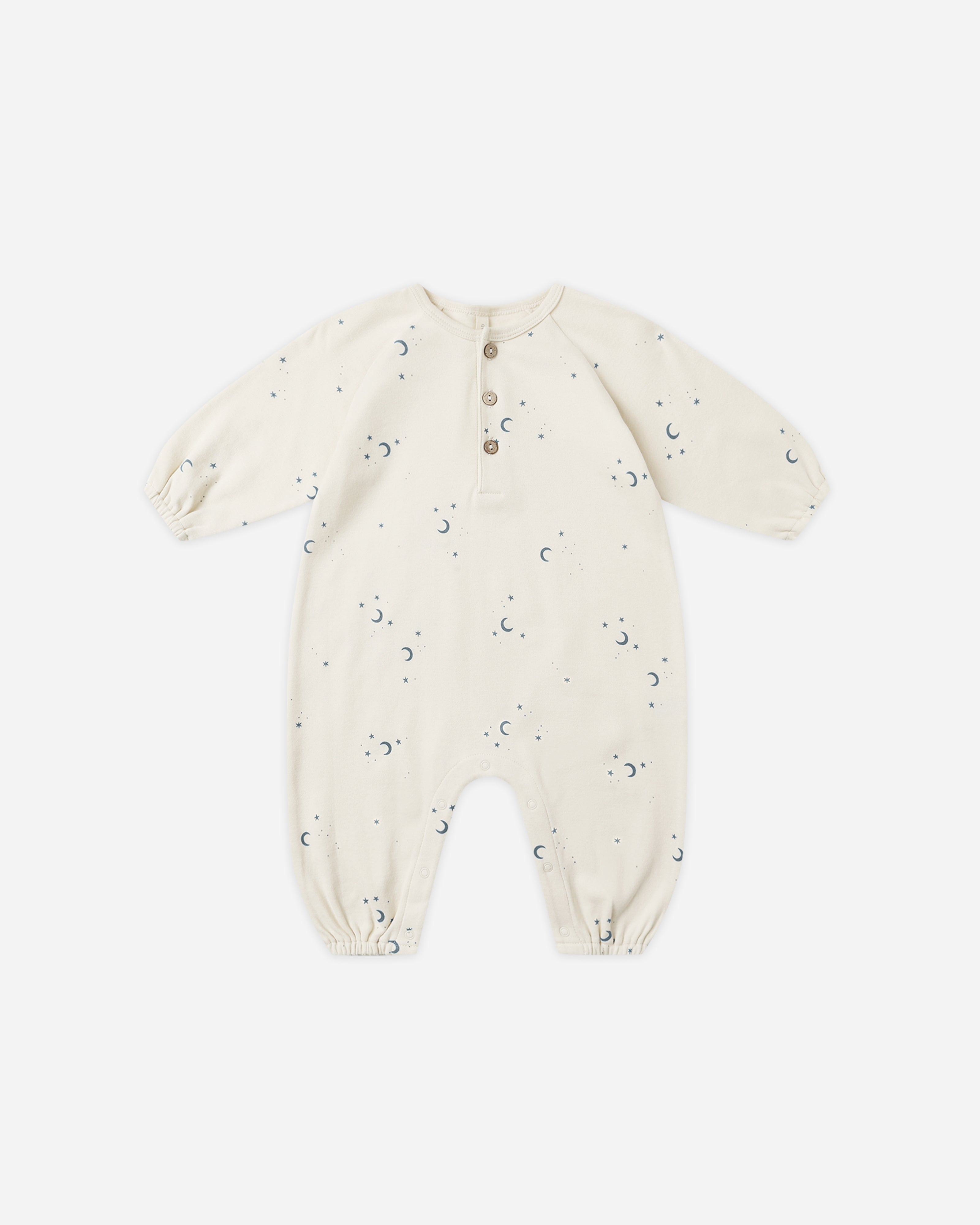 Henley Bubble Jumpsuit || Moons