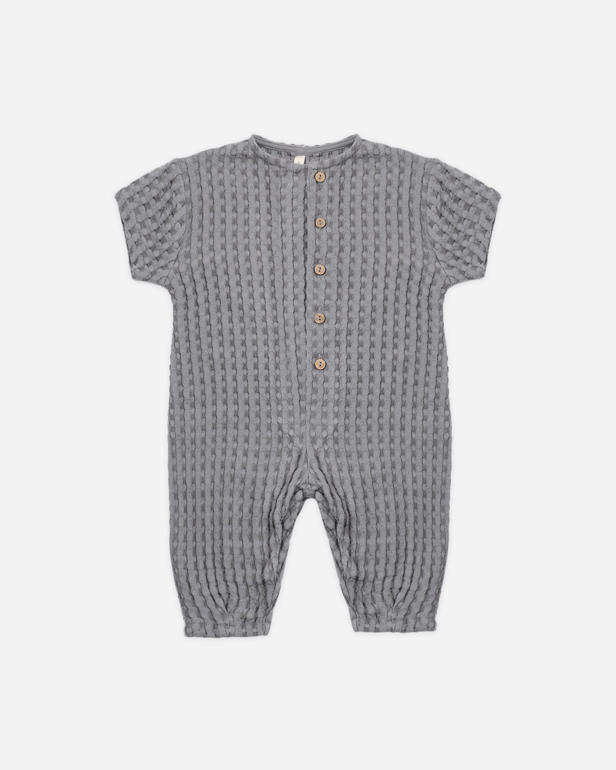 Hayes Jumpsuit Slate - Rylee + Cru | Kids Clothes | Trendy Baby Clothes | Modern Infant Outfits |