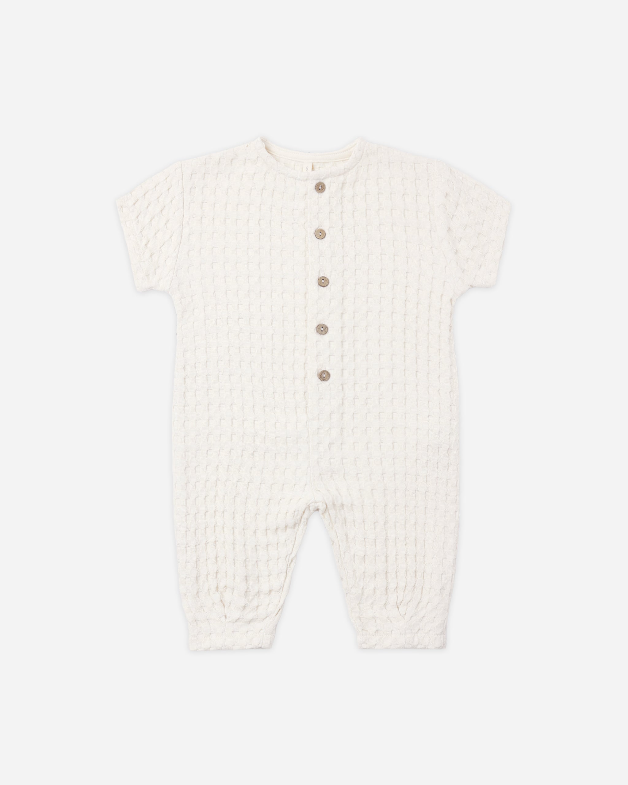 Hayes Jumpsuit Natural - Rylee + Cru | Kids Clothes | Trendy Baby Clothes | Modern Infant Outfits |