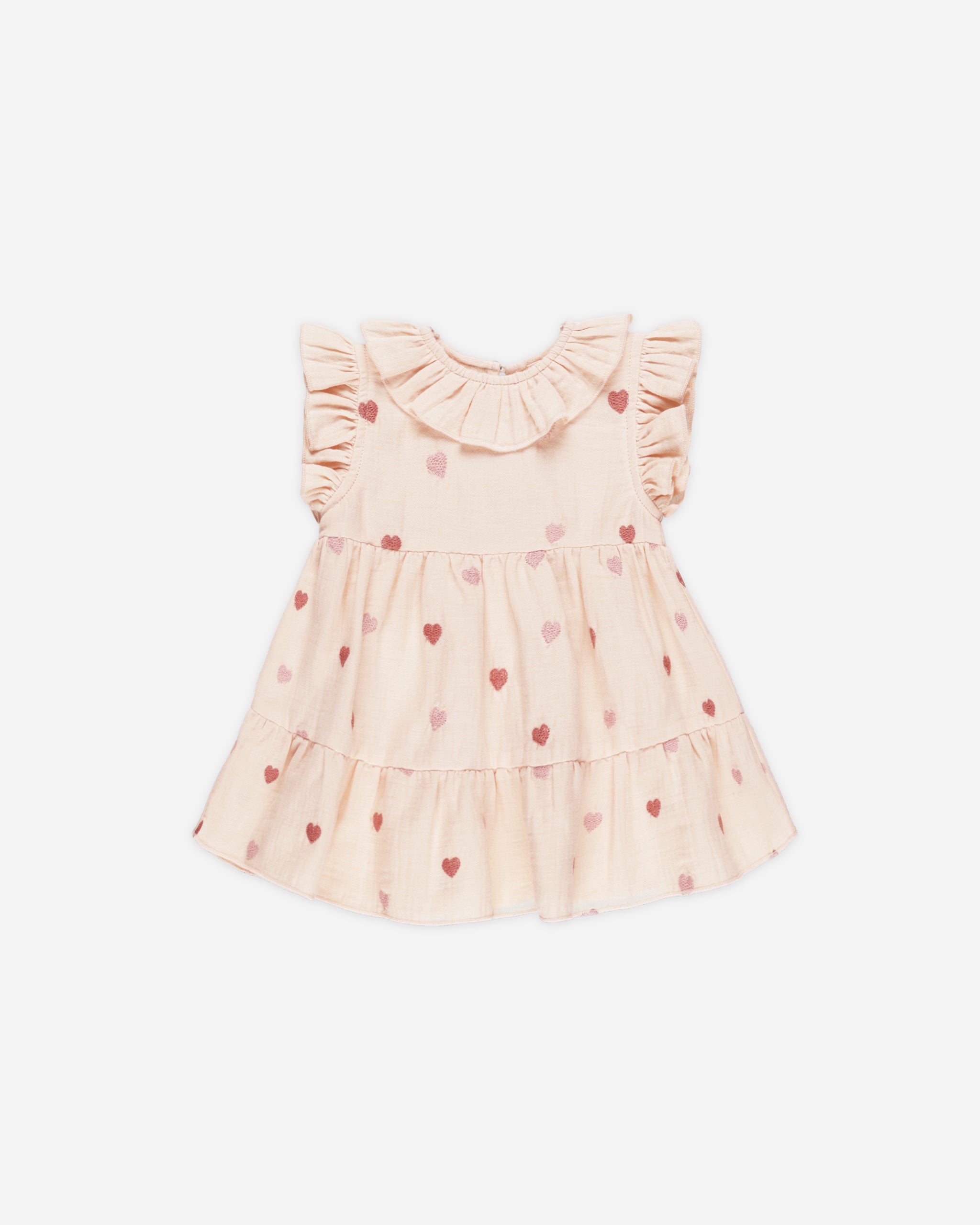 Charlotte Dress || Heart Embroidery