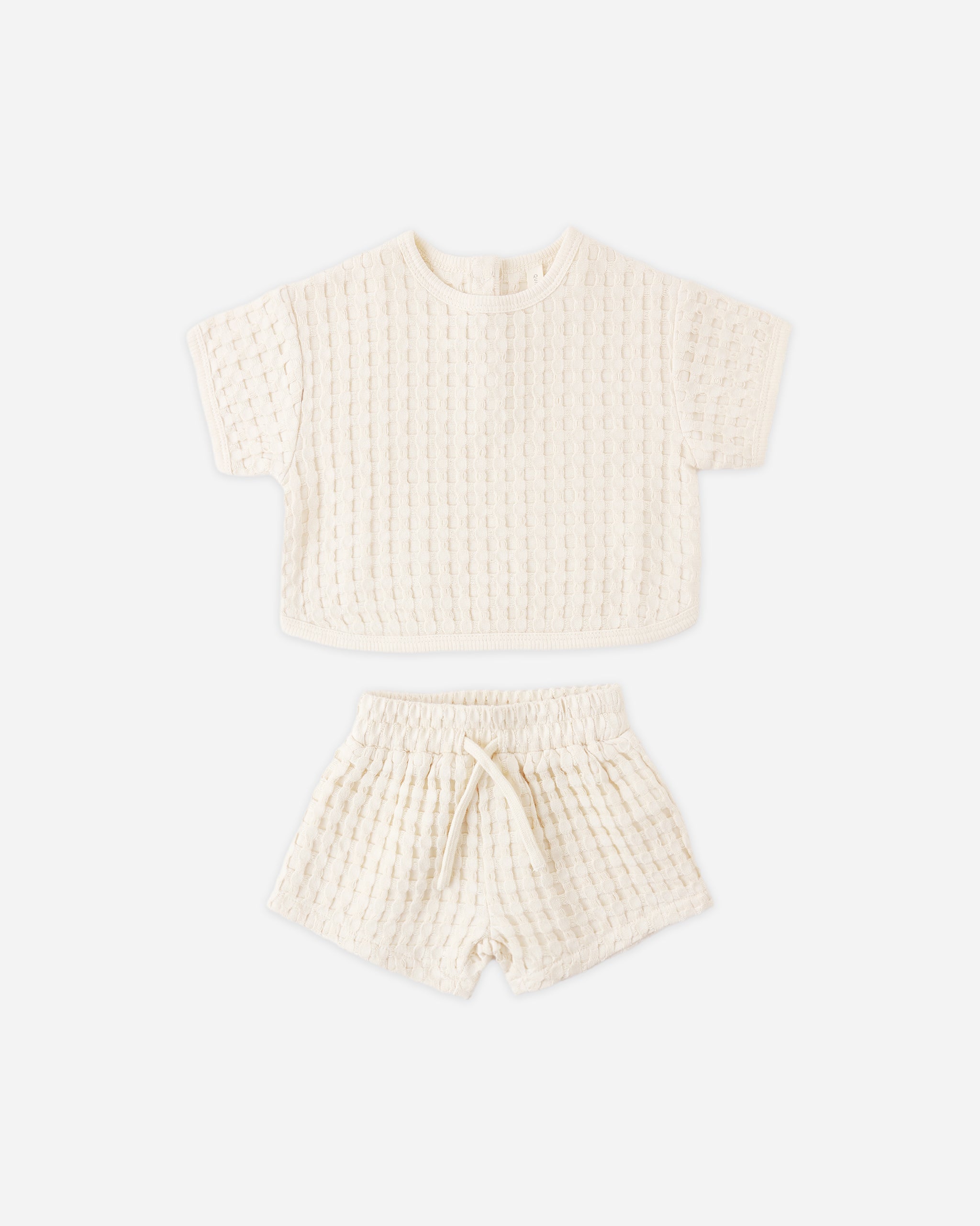 Jayden Set Natural - Rylee + Cru | Kids Clothes | Trendy Baby Clothes | Modern Infant Outfits |