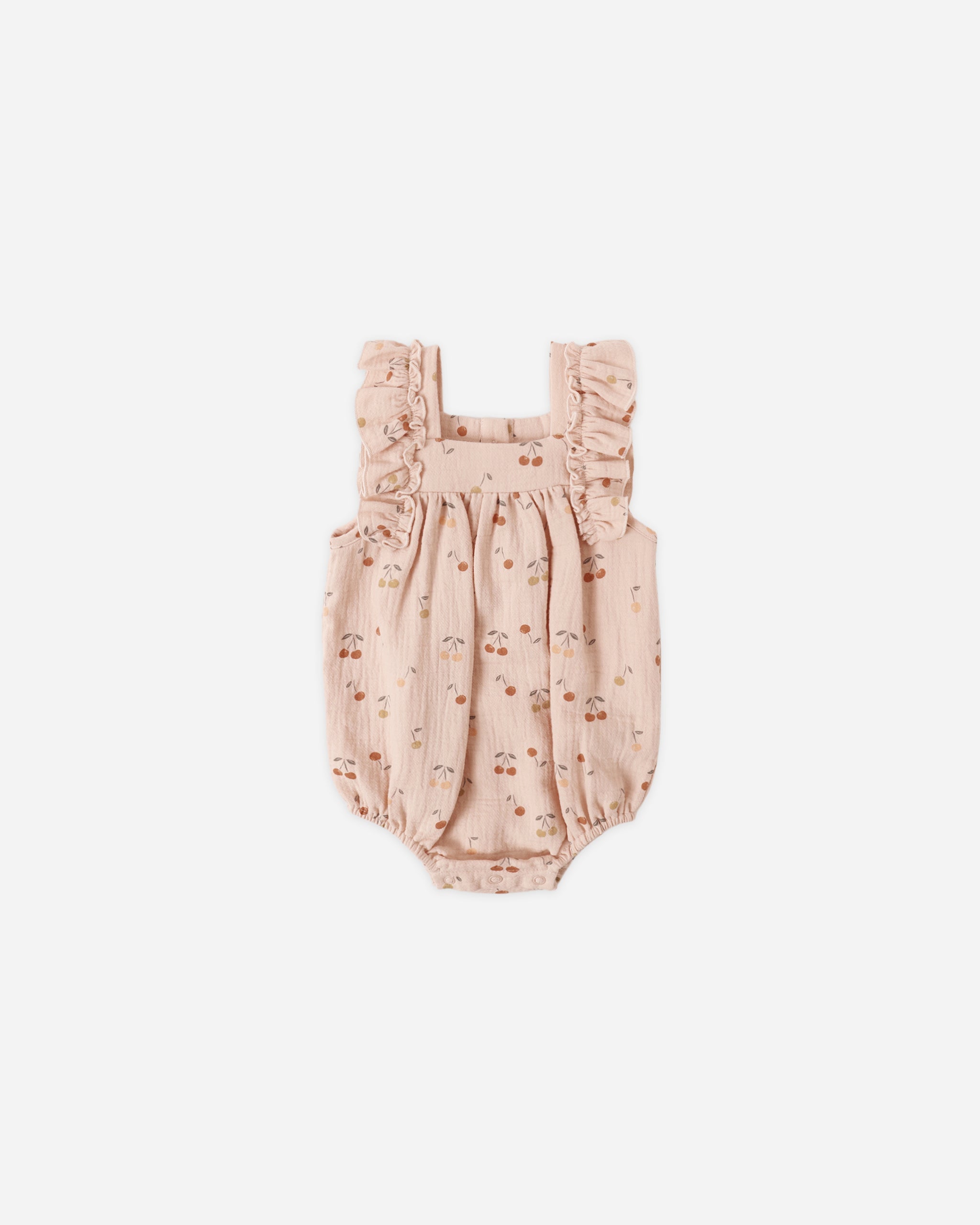 Maya Romper Cherries - Rylee + Cru | Kids Clothes | Trendy Baby Clothes | Modern Infant Outfits |