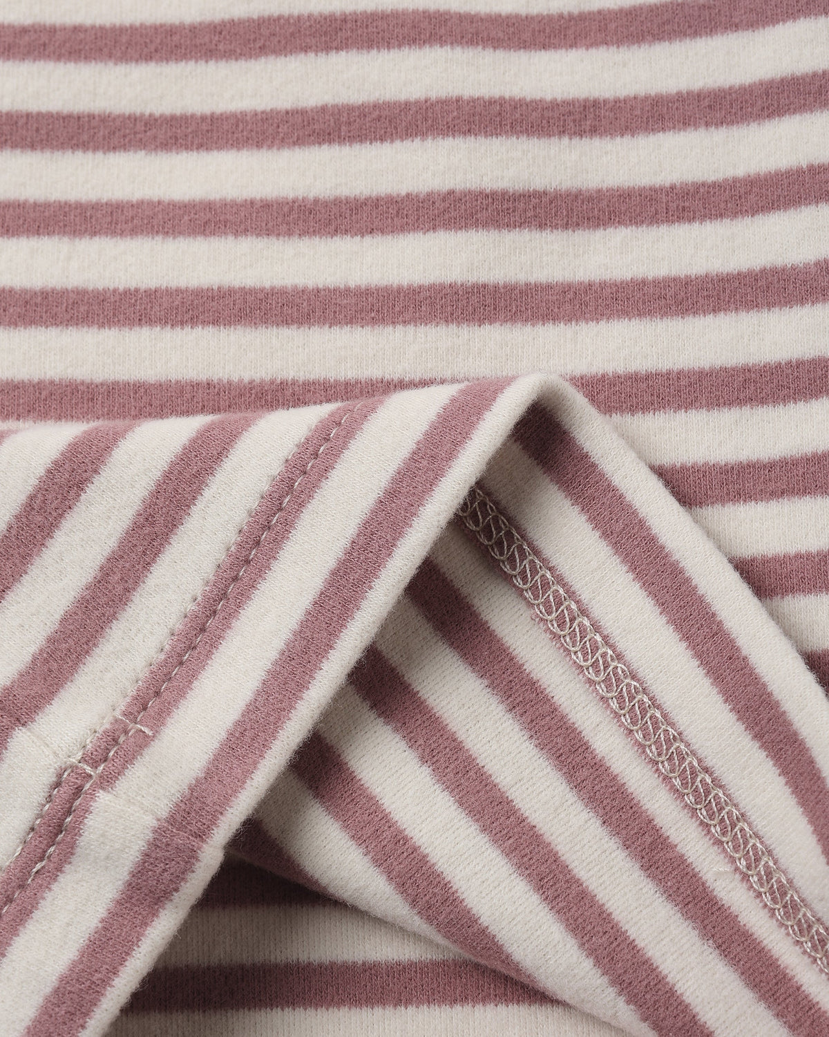 Ruffle Cozy Set Mulberry Stripe - Rylee + Cru | Kids Clothes | Trendy Baby Clothes | Modern Infant Outfits |
