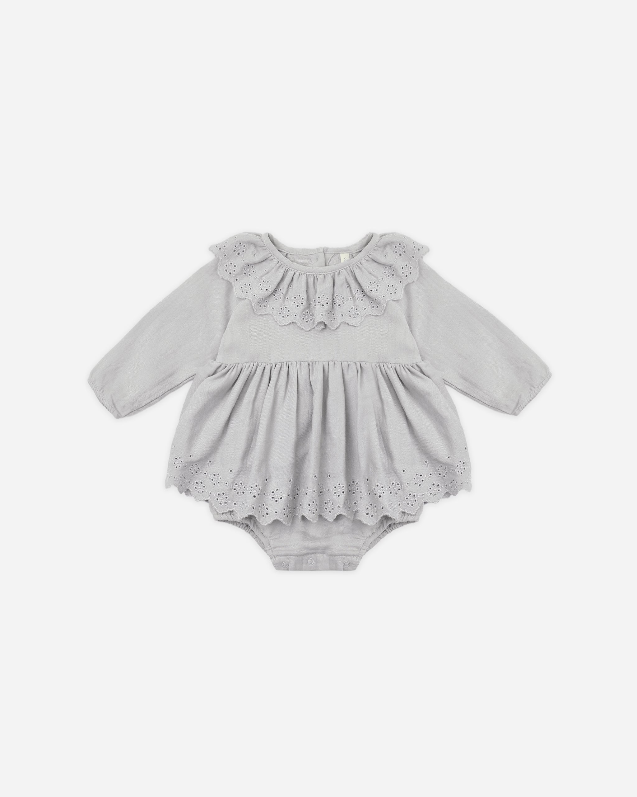 Thalia Romper Cloud - Rylee + Cru | Kids Clothes | Trendy Baby Clothes | Modern Infant Outfits |