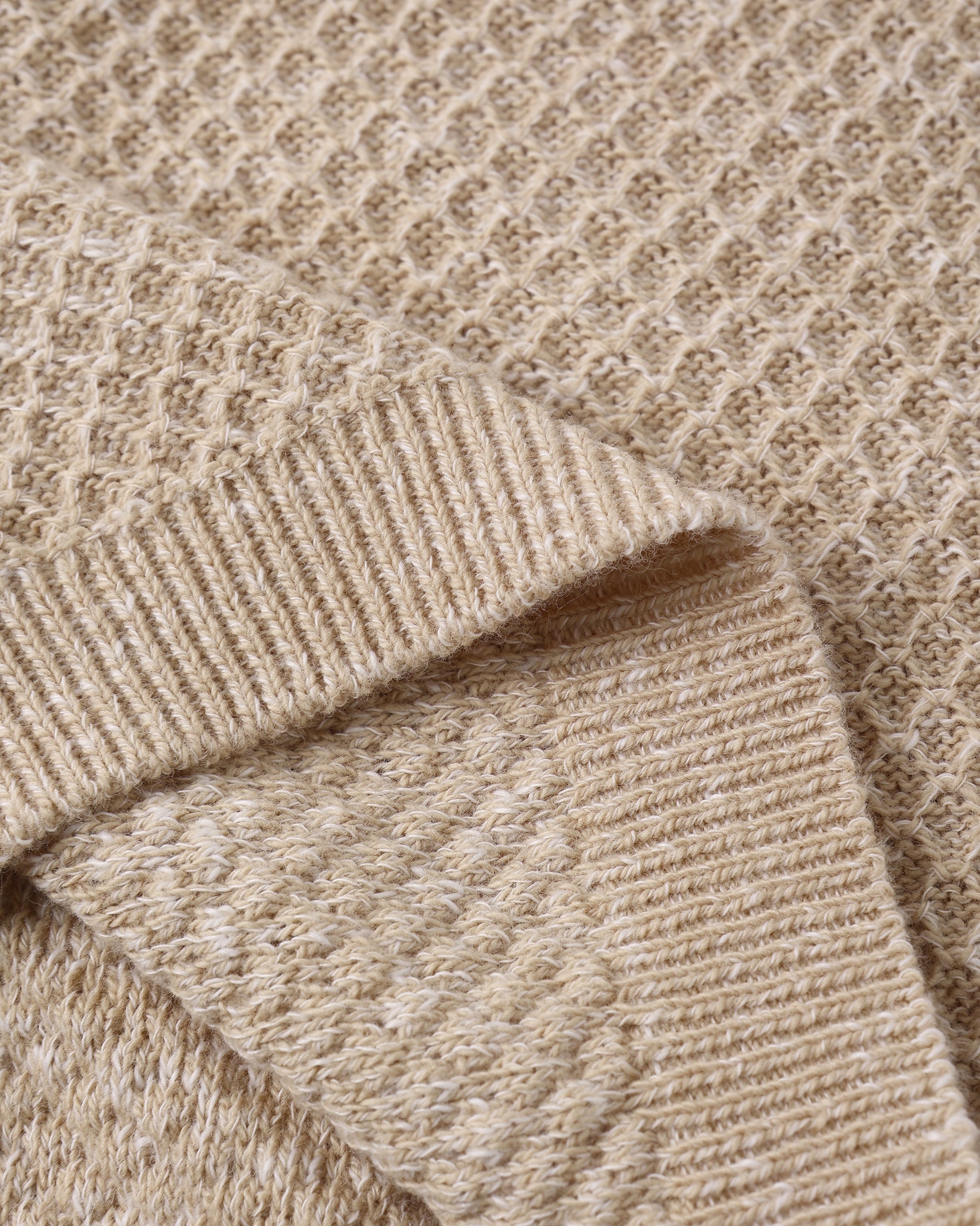 Bunny Knit Sweater Heathered Latte - Rylee + Cru | Kids Clothes | Trendy Baby Clothes | Modern Infant Outfits |