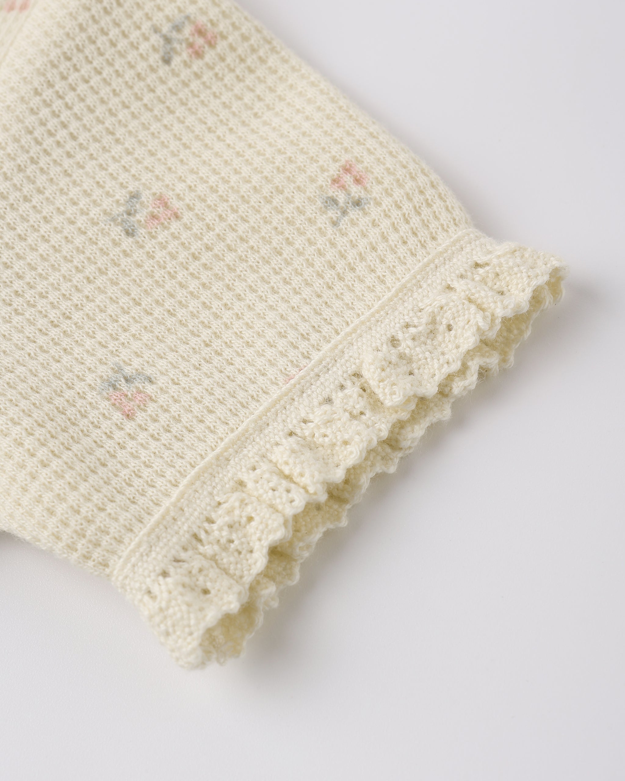 Short Sleeve Waffle Bodysuit Mauve Ditsy - Rylee + Cru | Kids Clothes | Trendy Baby Clothes | Modern Infant Outfits |