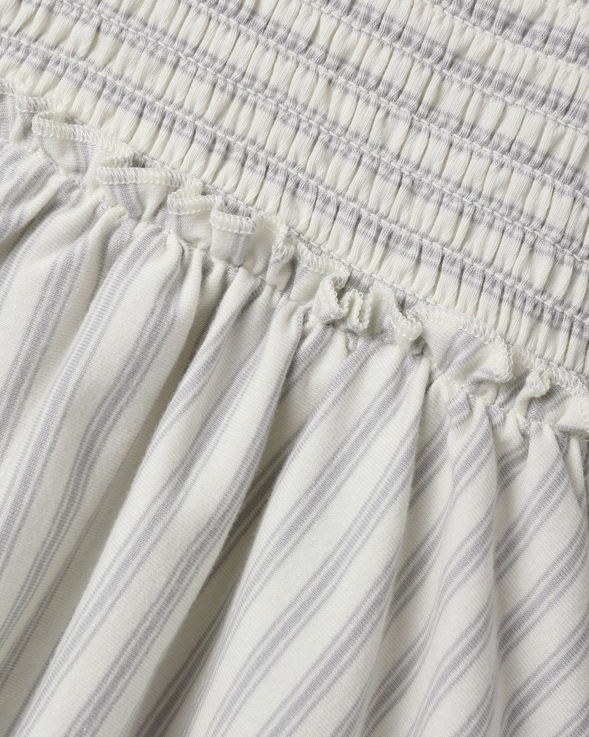 Lainey Romper Cloud Stripe - Rylee + Cru | Kids Clothes | Trendy Baby Clothes | Modern Infant Outfits |