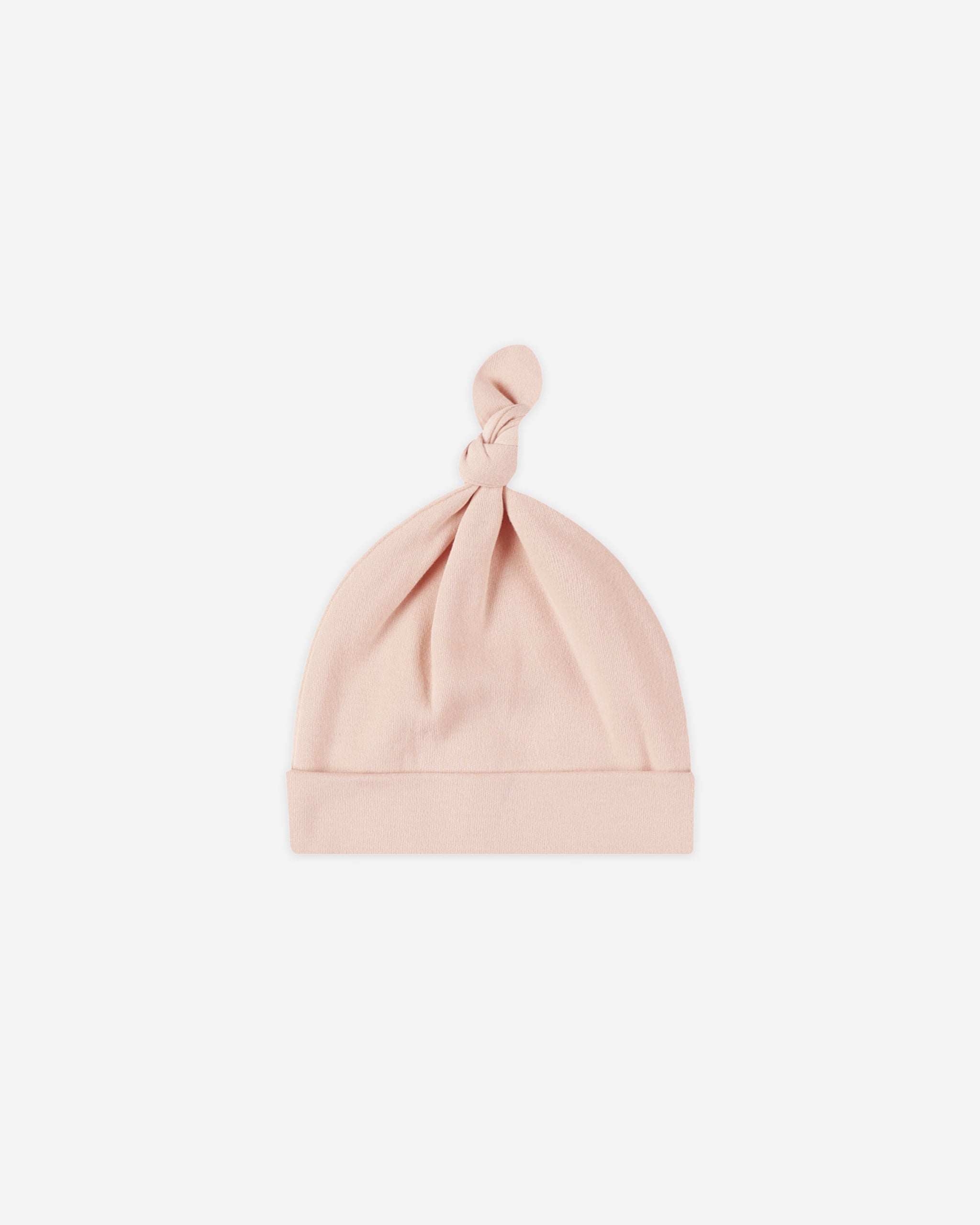 Bamboo Knotted Baby Hat Dusty Rose - Rylee + Cru | Kids Clothes | Trendy Baby Clothes | Modern Infant Outfits |