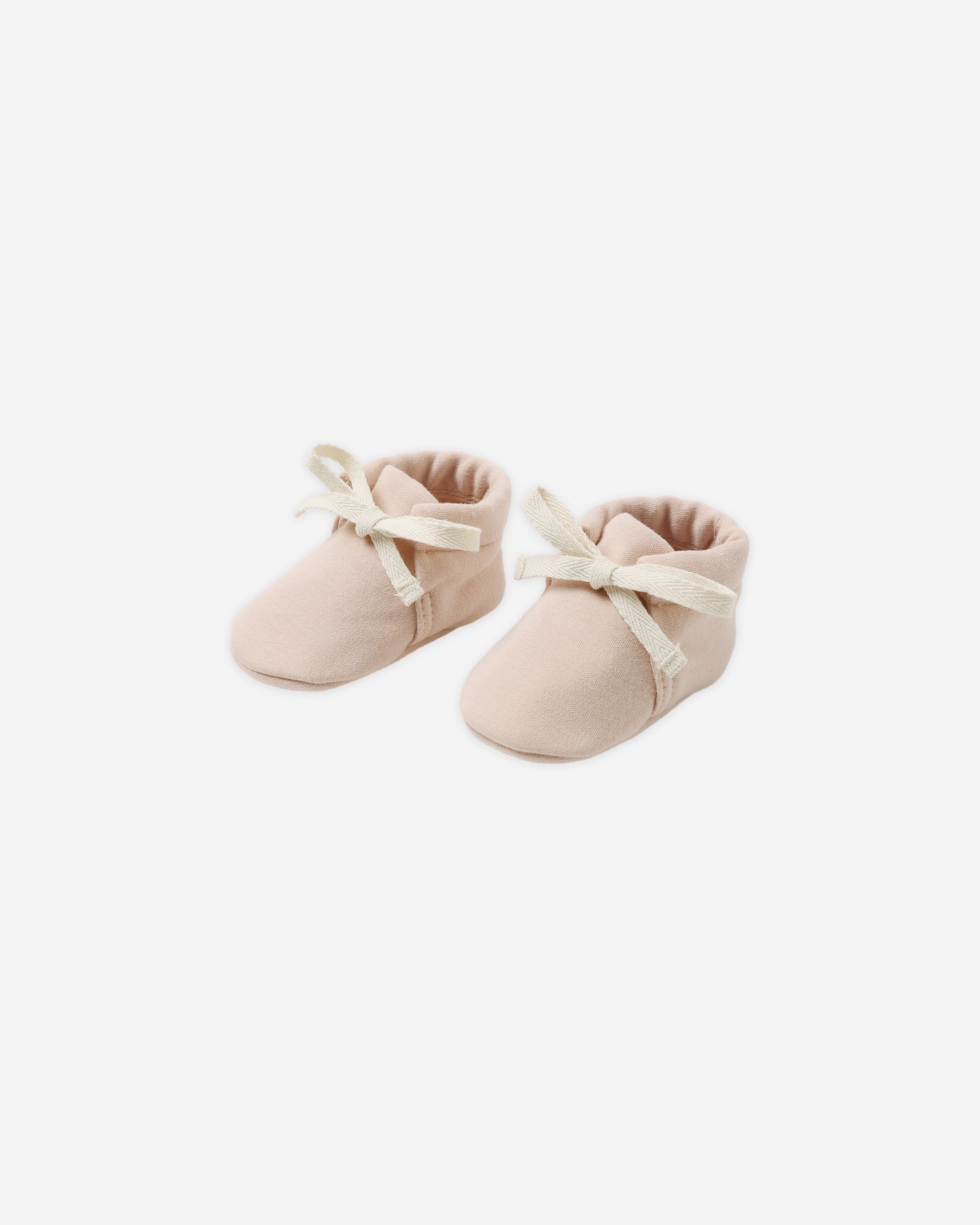 Baby Booties Dusty Rose - Rylee + Cru | Kids Clothes | Trendy Baby Clothes | Modern Infant Outfits |