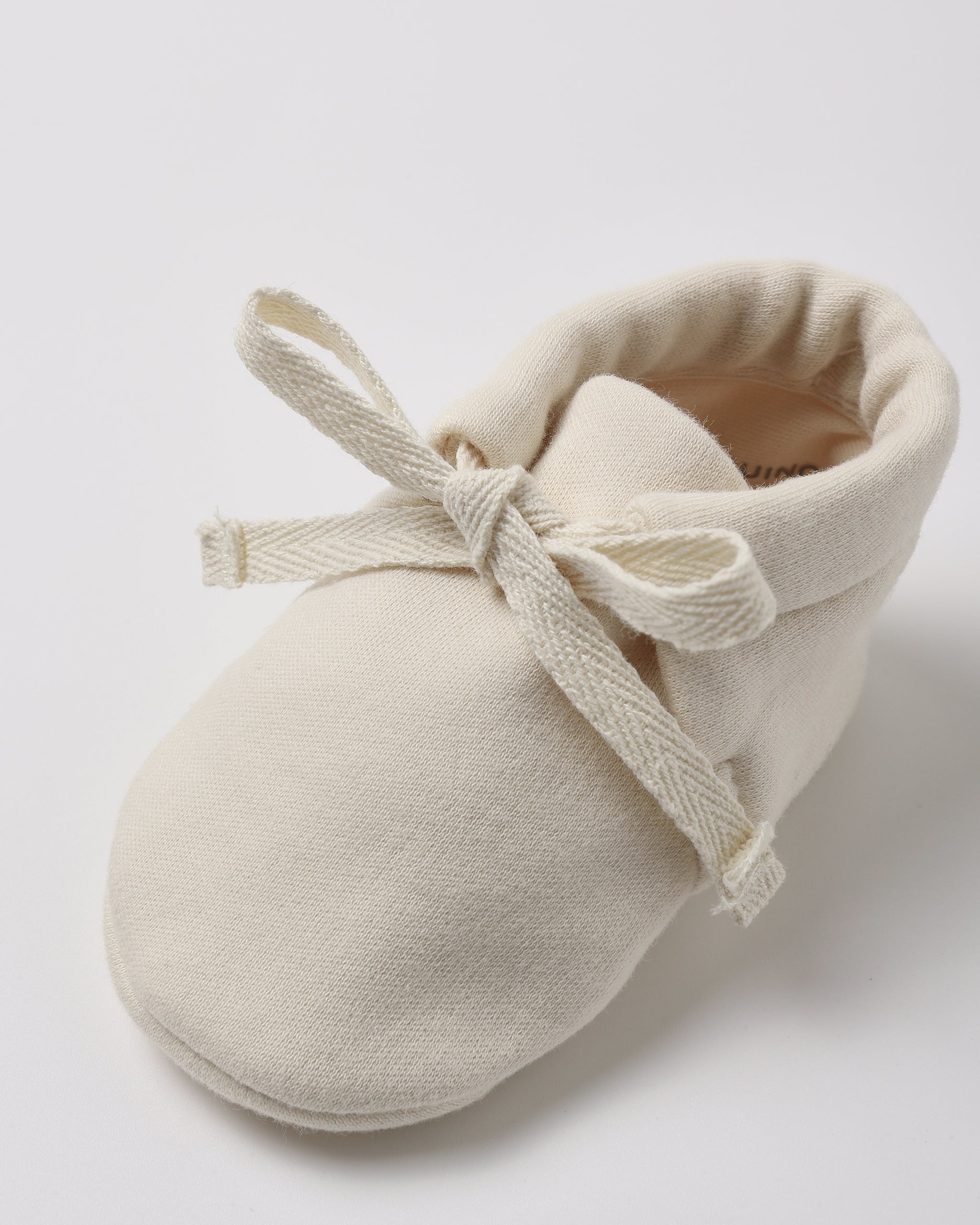 Baby Booties Natural - Rylee + Cru | Kids Clothes | Trendy Baby Clothes | Modern Infant Outfits |