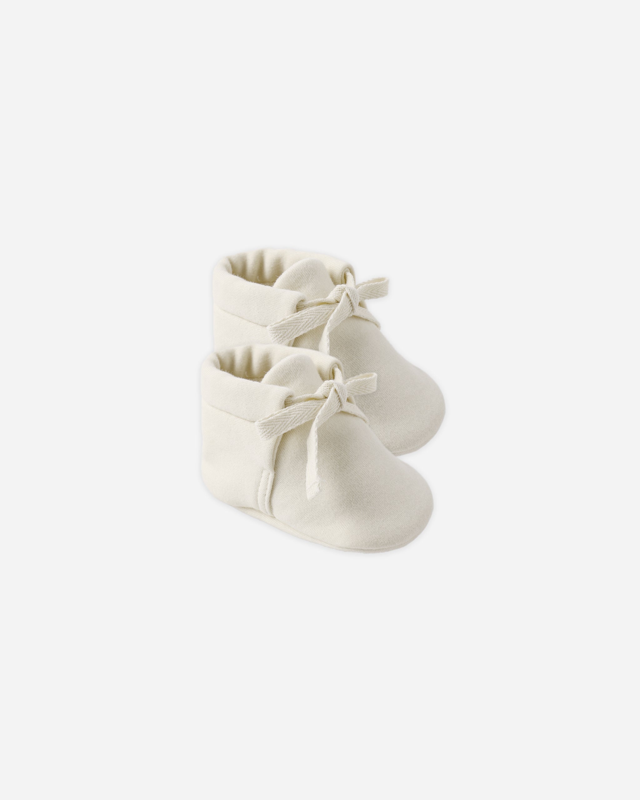 Baby Booties Natural - Rylee + Cru | Kids Clothes | Trendy Baby Clothes | Modern Infant Outfits |