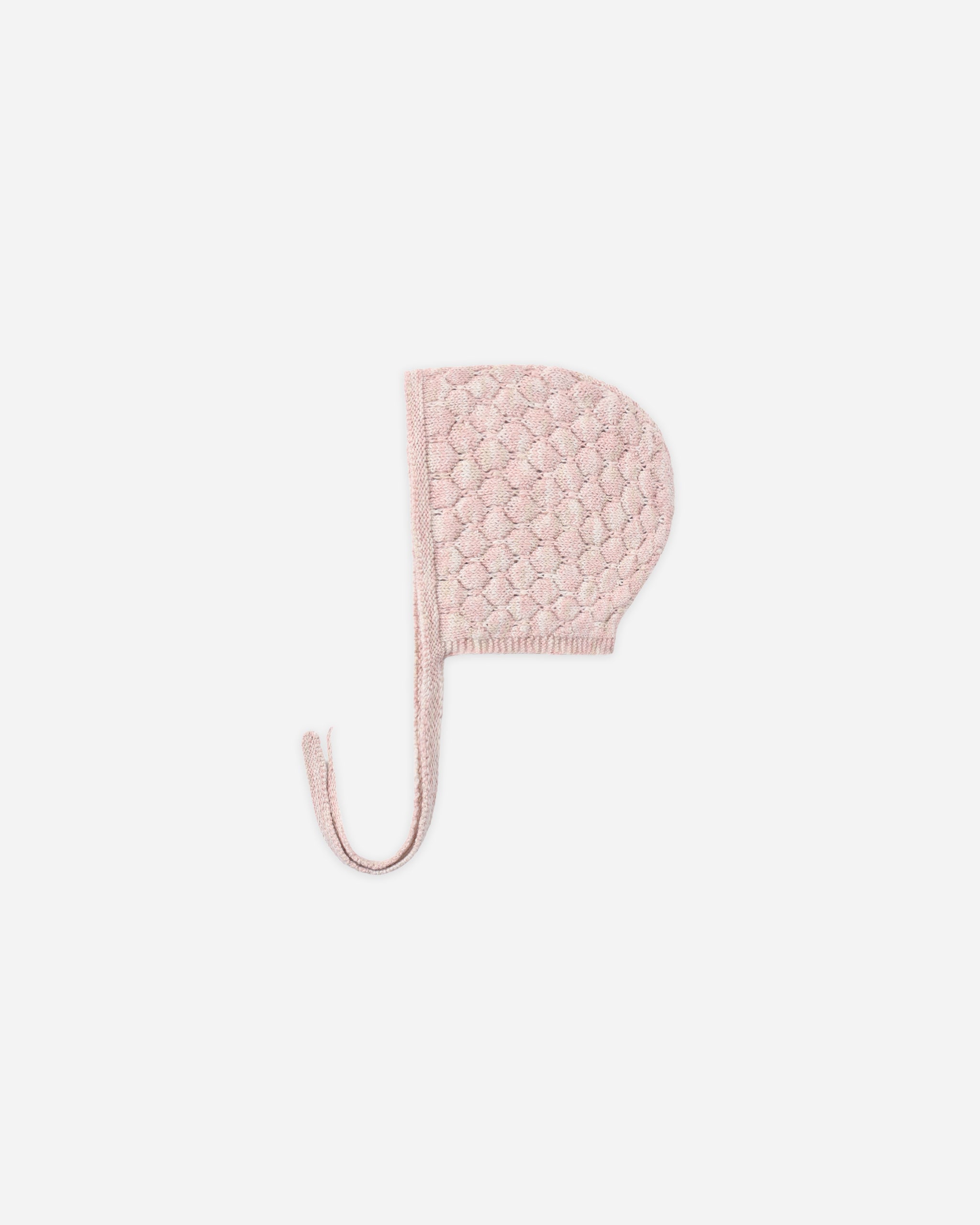Knit Bonnet Dusty Rose Speckle - Rylee + Cru | Kids Clothes | Trendy Baby Clothes | Modern Infant Outfits |