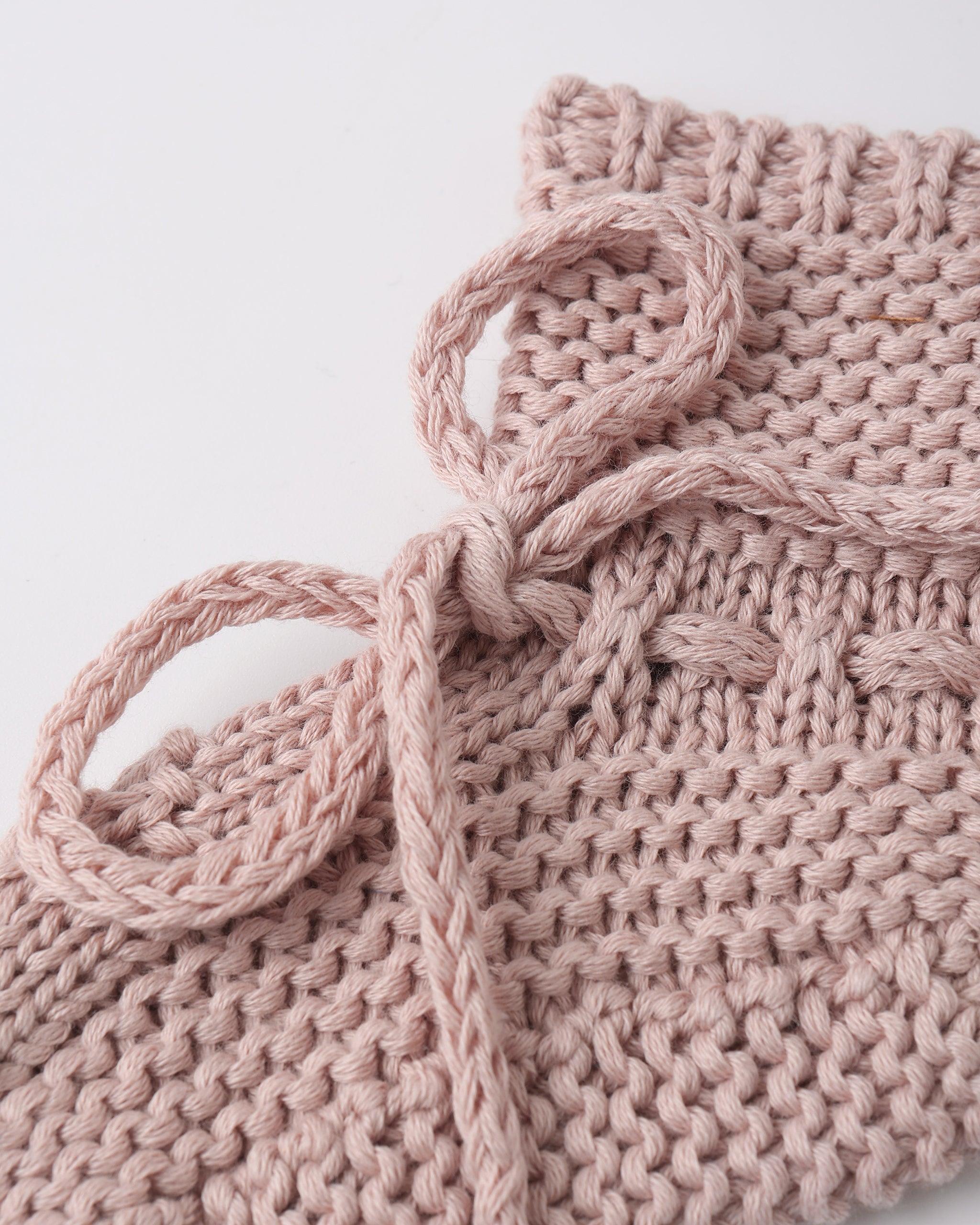 Knit Booties Blush - Rylee + Cru | Kids Clothes | Trendy Baby Clothes | Modern Infant Outfits |
