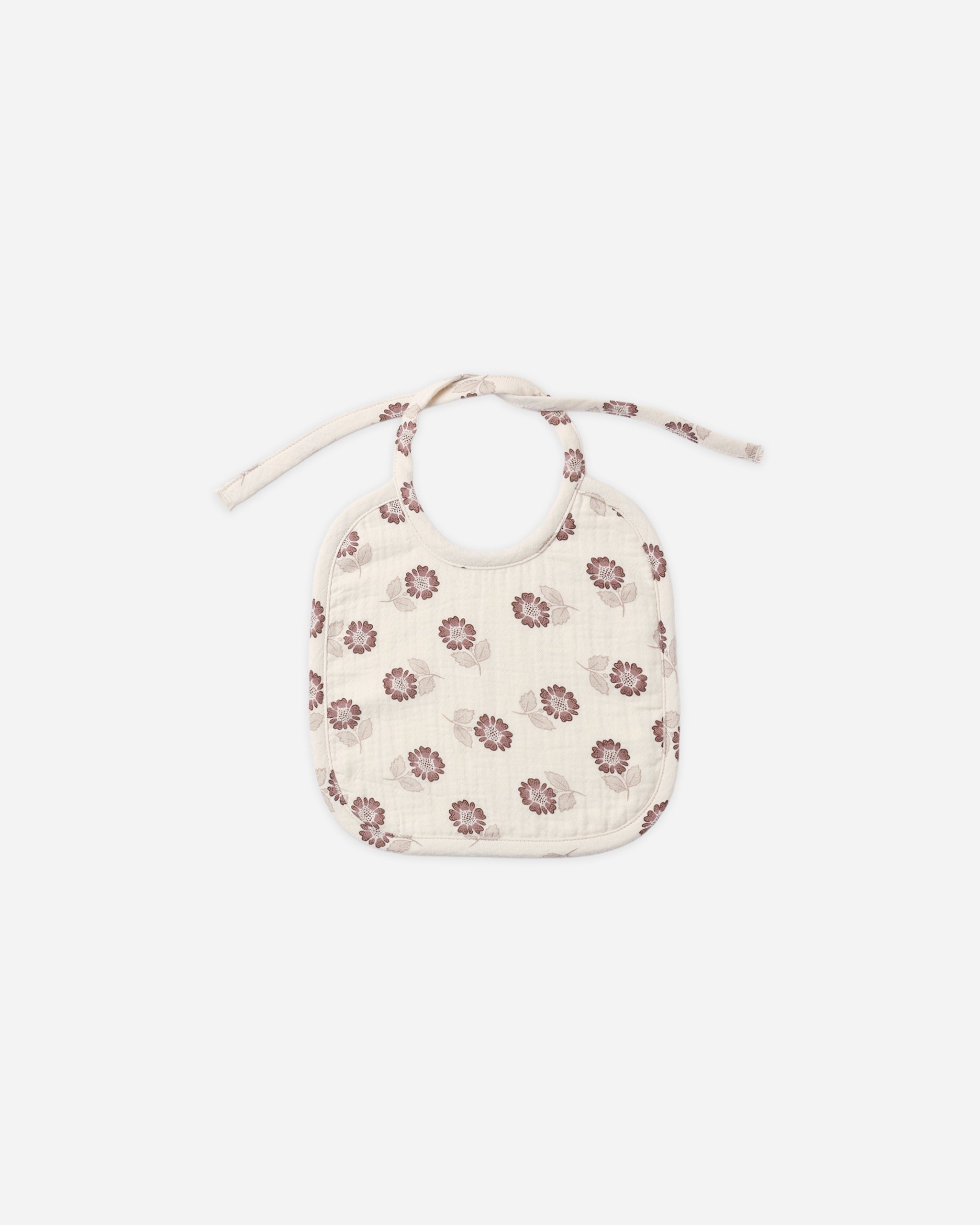 Woven Tie Bib Fall Floral - Rylee + Cru | Kids Clothes | Trendy Baby Clothes | Modern Infant Outfits |