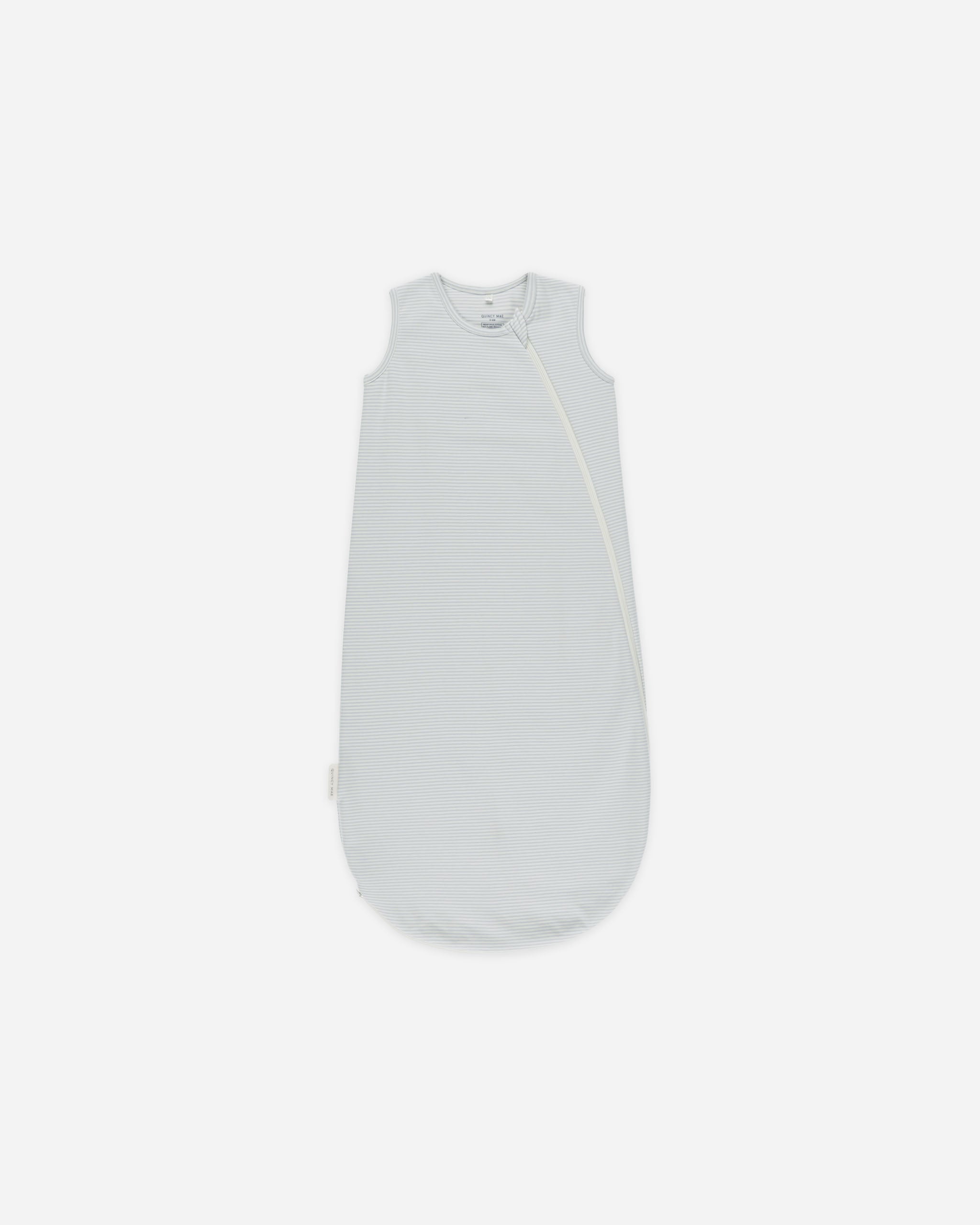 Jersey Sleep Bag || Sky Micro Stripe