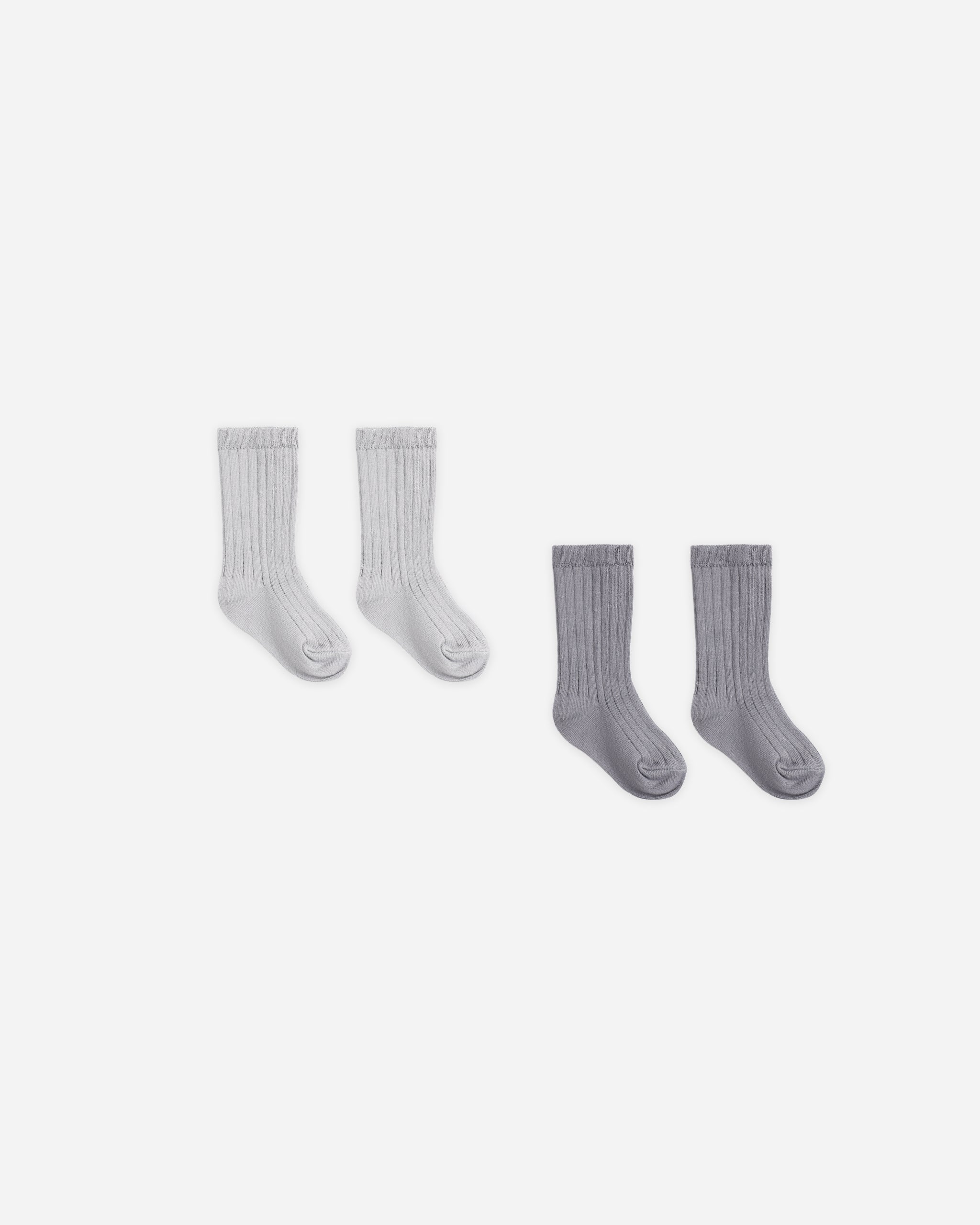Socks Set Slate, Cloud - Rylee + Cru | Kids Clothes | Trendy Baby Clothes | Modern Infant Outfits |
