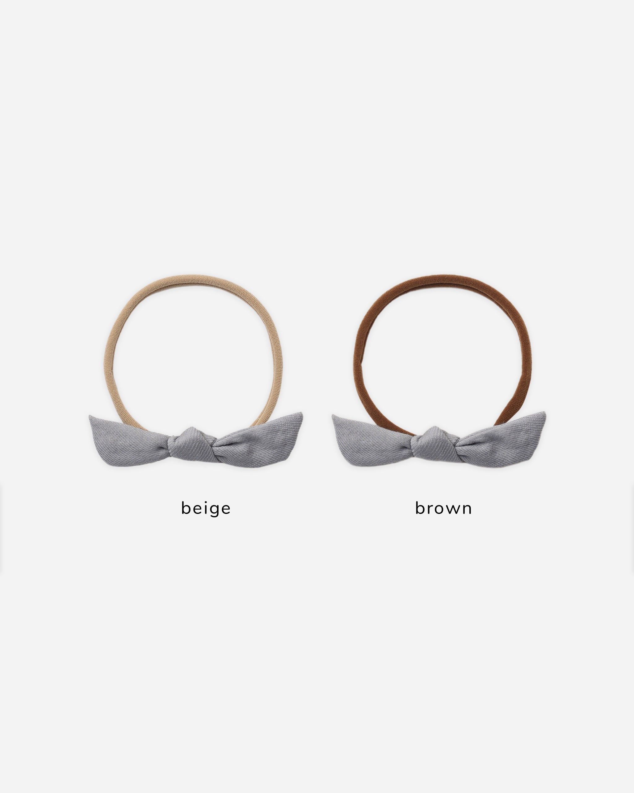 Little Knot Headband Slate - Rylee + Cru | Kids Clothes | Trendy Baby Clothes | Modern Infant Outfits |
