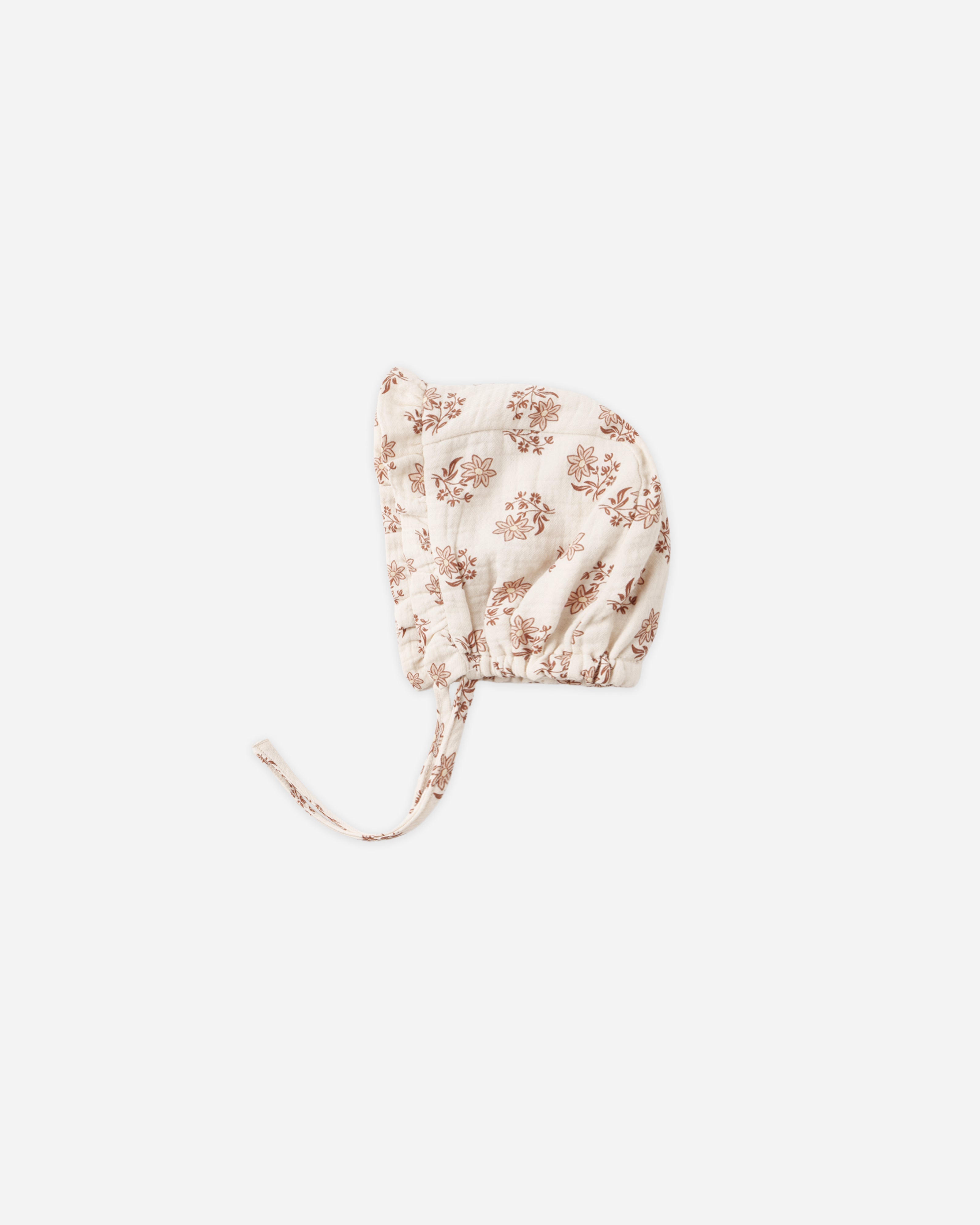 Woven Ruffle Bonnet || Daylily