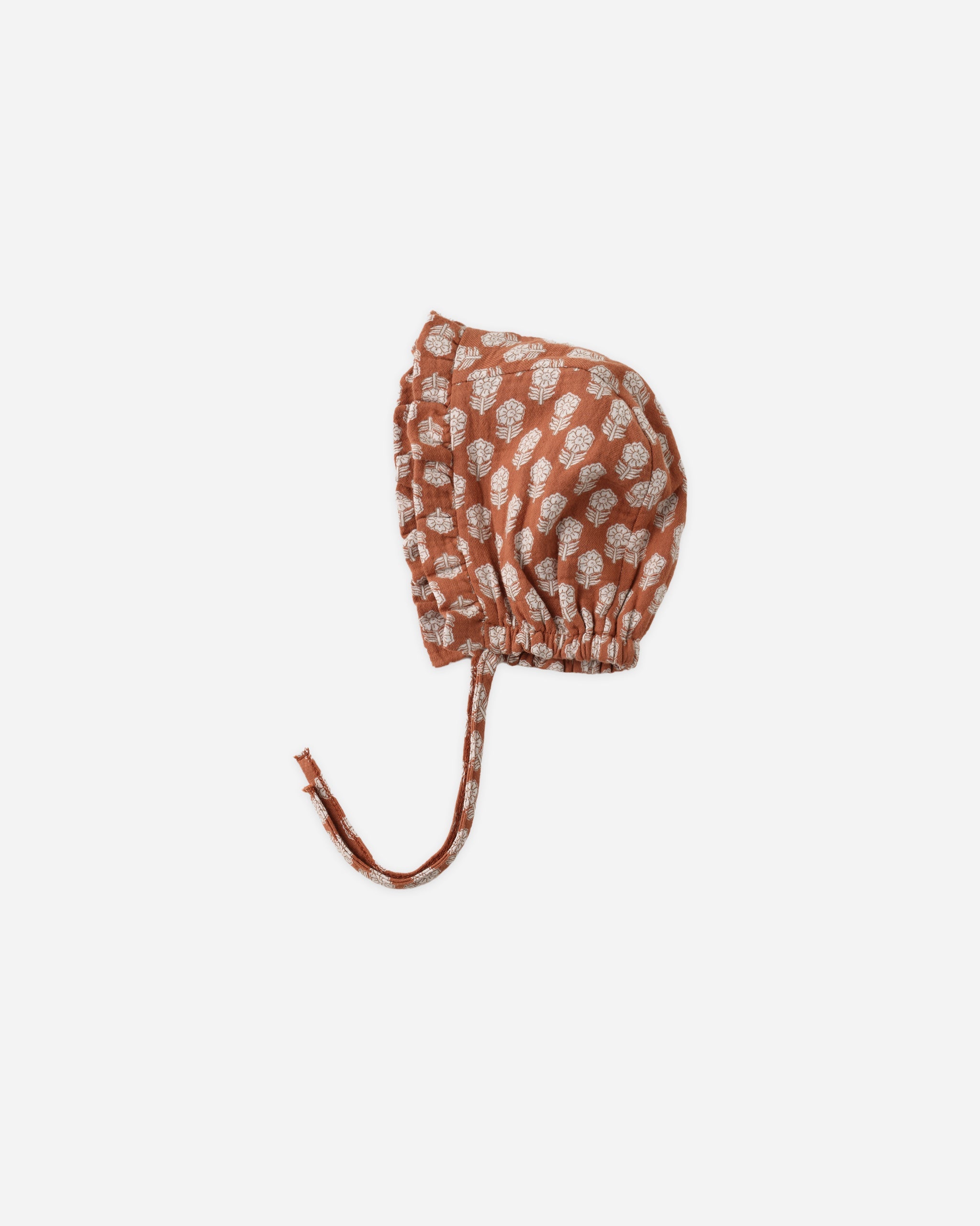 Woven Ruffle Bonnet || Holiday Fleur