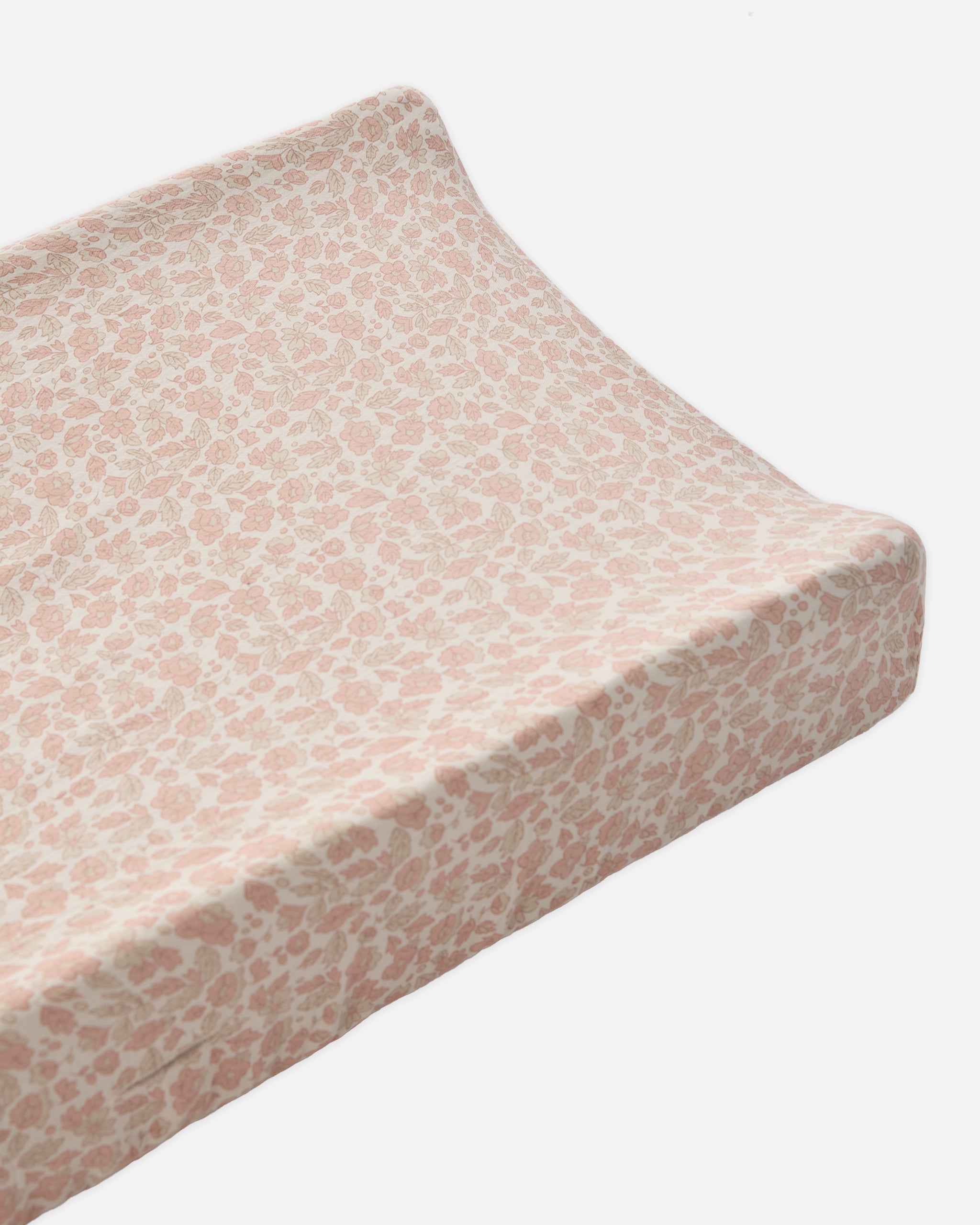 Changing Pad Cover Pink Blossom - Rylee + Cru | Kids Clothes | Trendy Baby Clothes | Modern Infant Outfits |