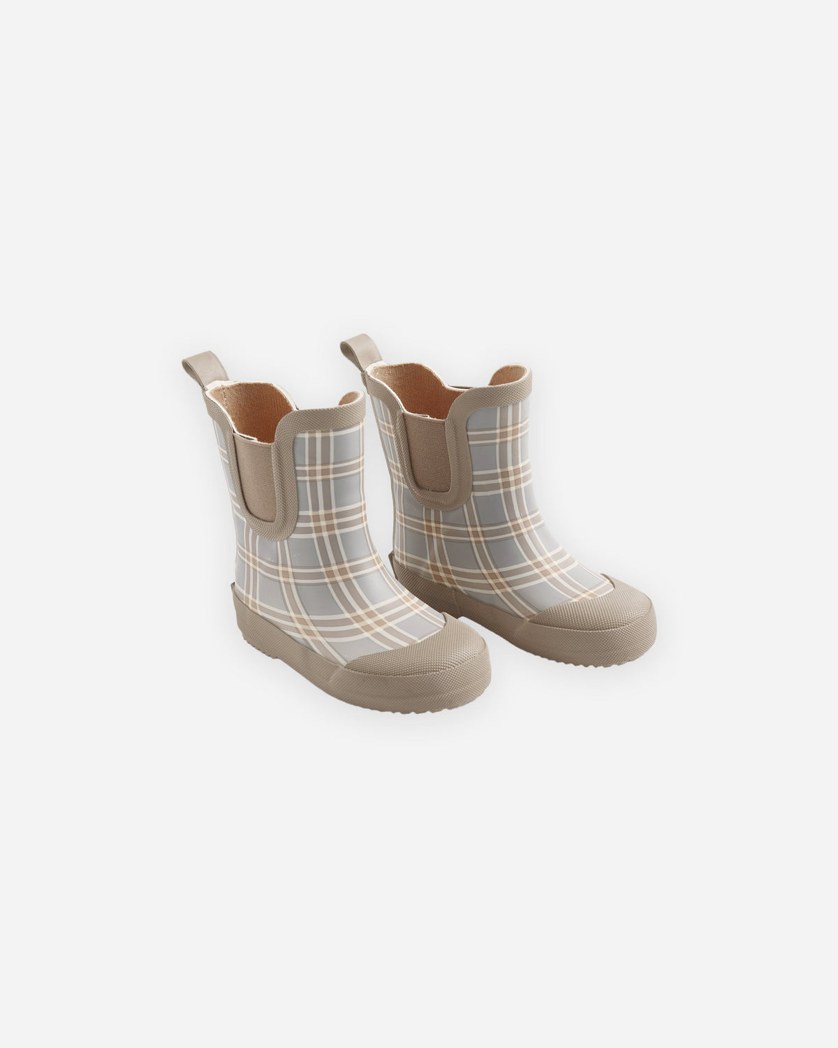 Rain Boots Blue Plaid - Rylee + Cru | Kids Clothes | Trendy Baby Clothes | Modern Infant Outfits |