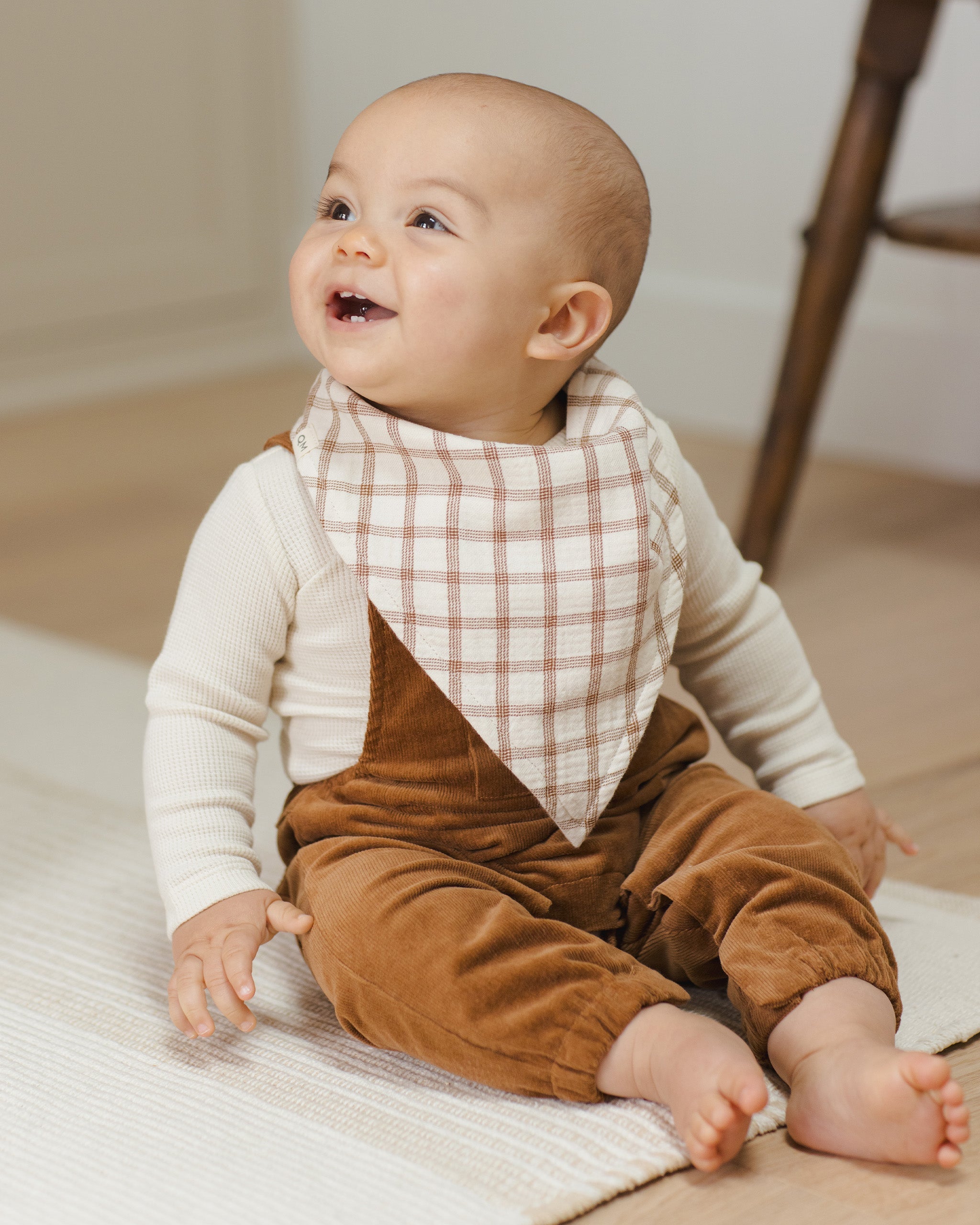 Bandana Scarf, 2 Pack || Indigo Gingham, Cinnamon Plaid