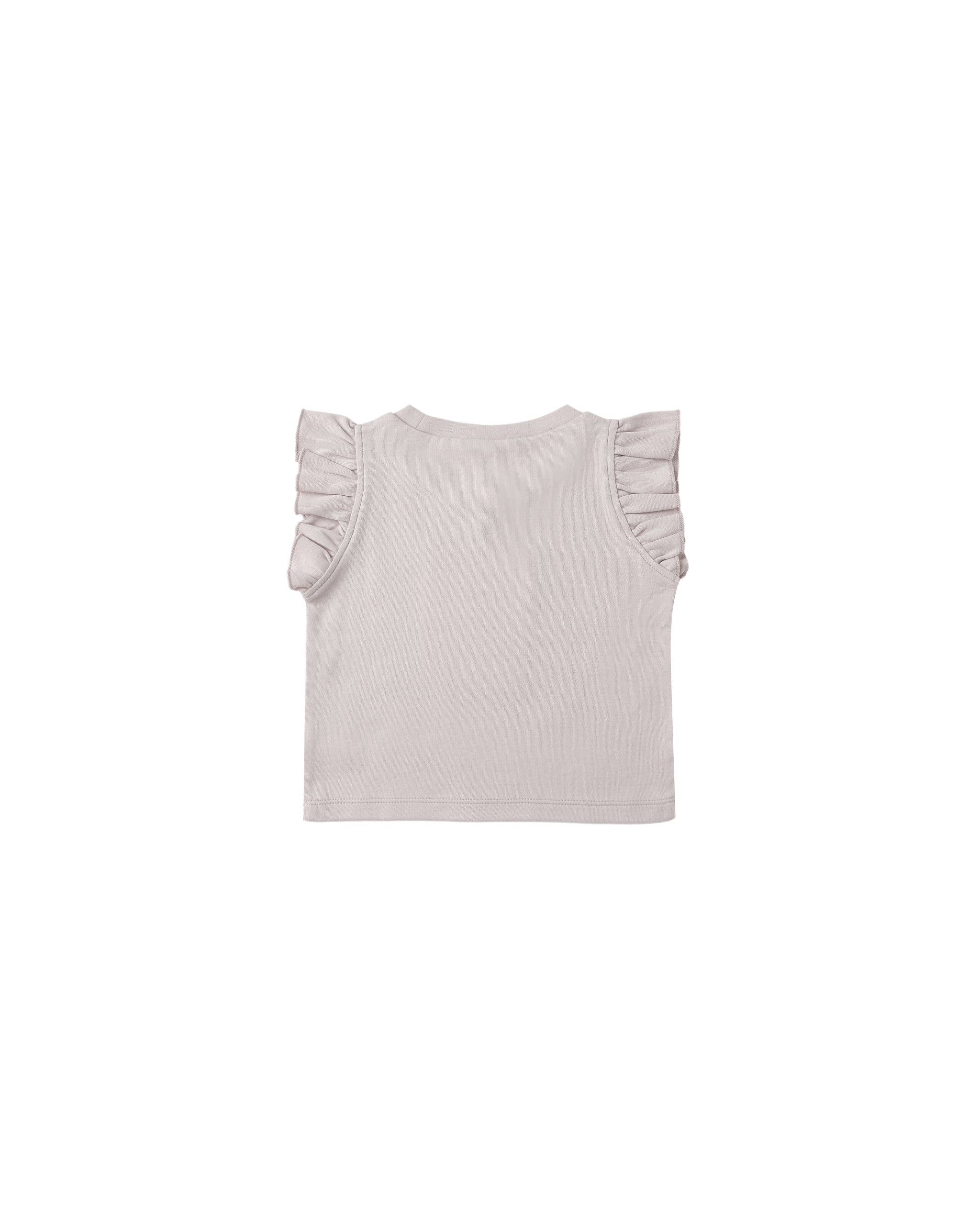 Ruffle Tank || Wild Flower