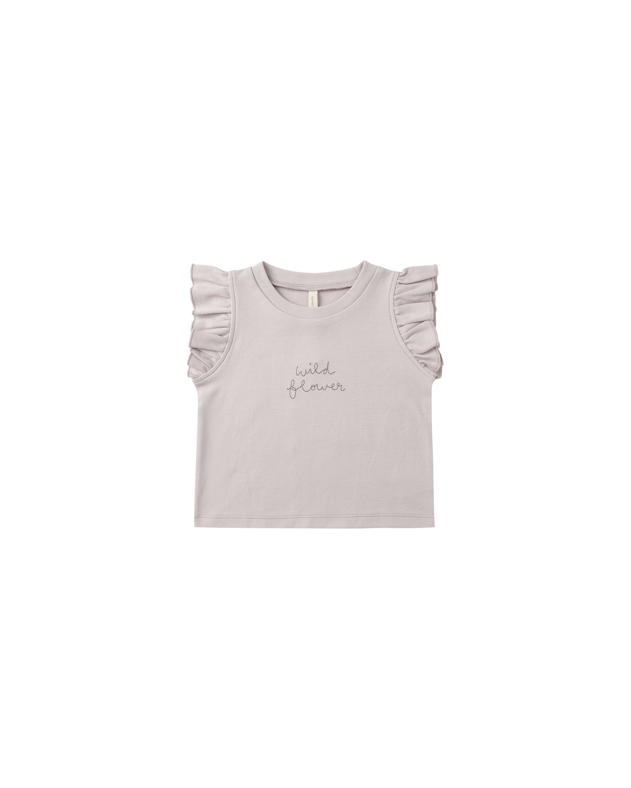 Ruffle Tank || Wild Flower