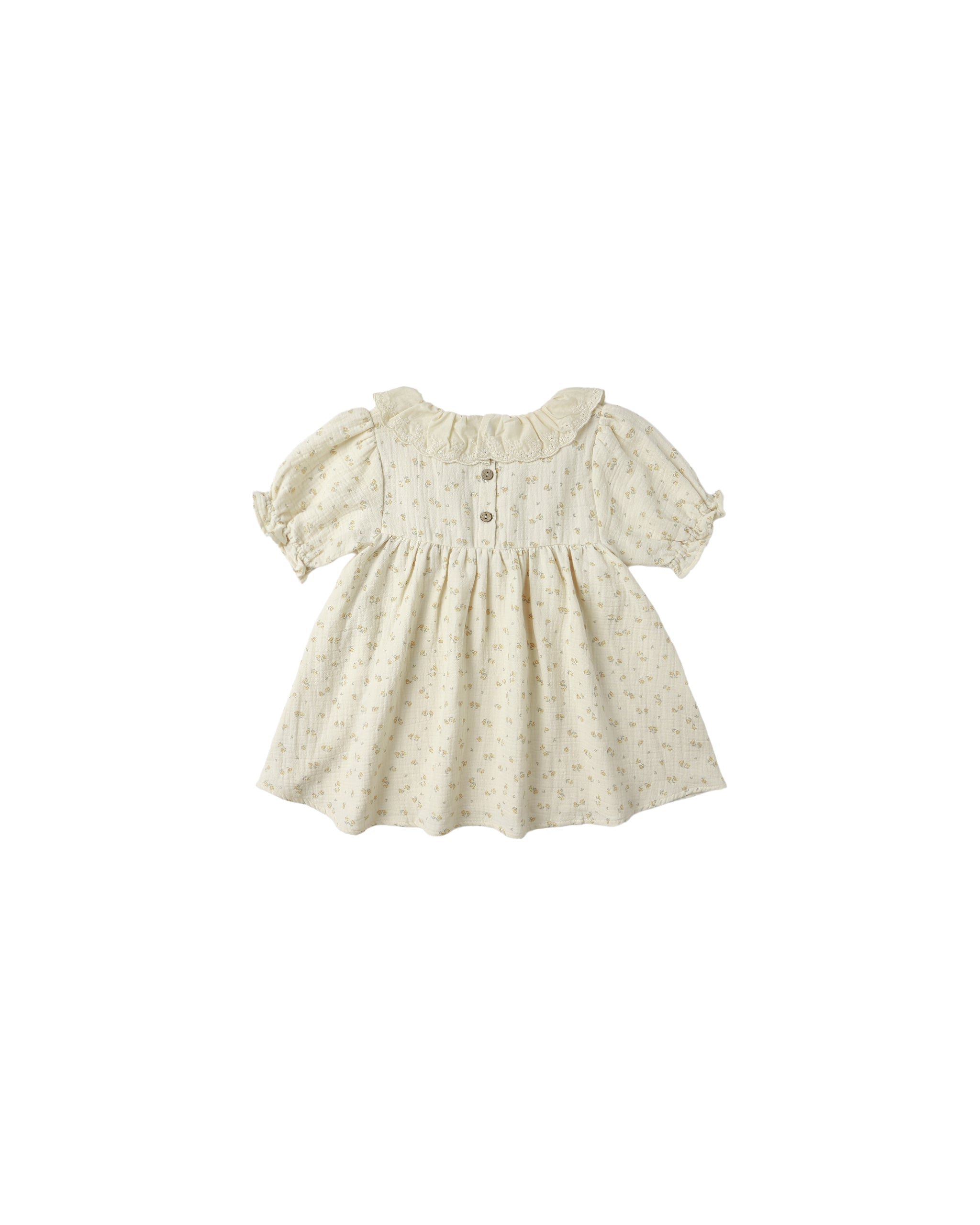 Callie Short Sleeve Dress || Golden Floral