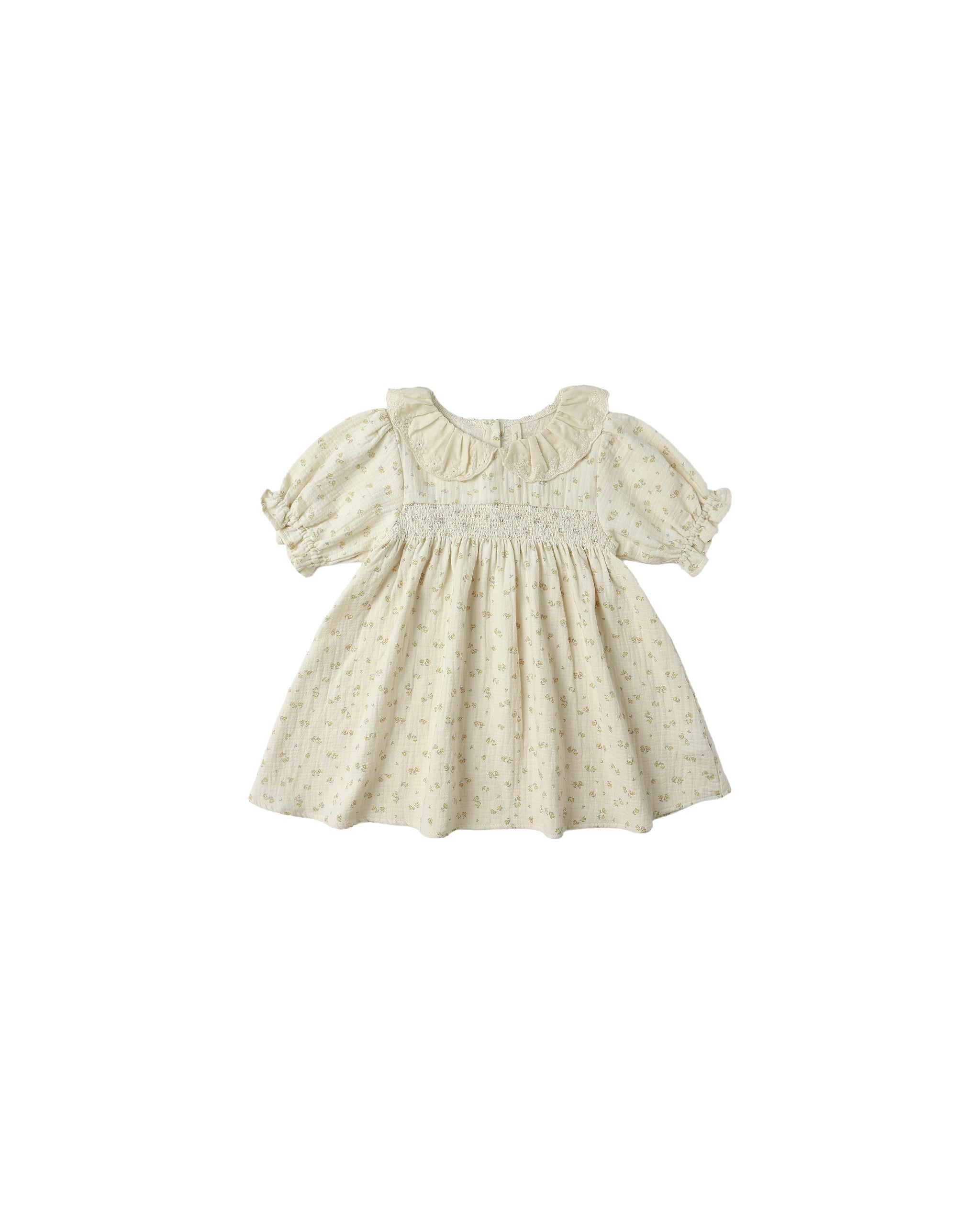 Callie Short Sleeve Dress || Golden Floral