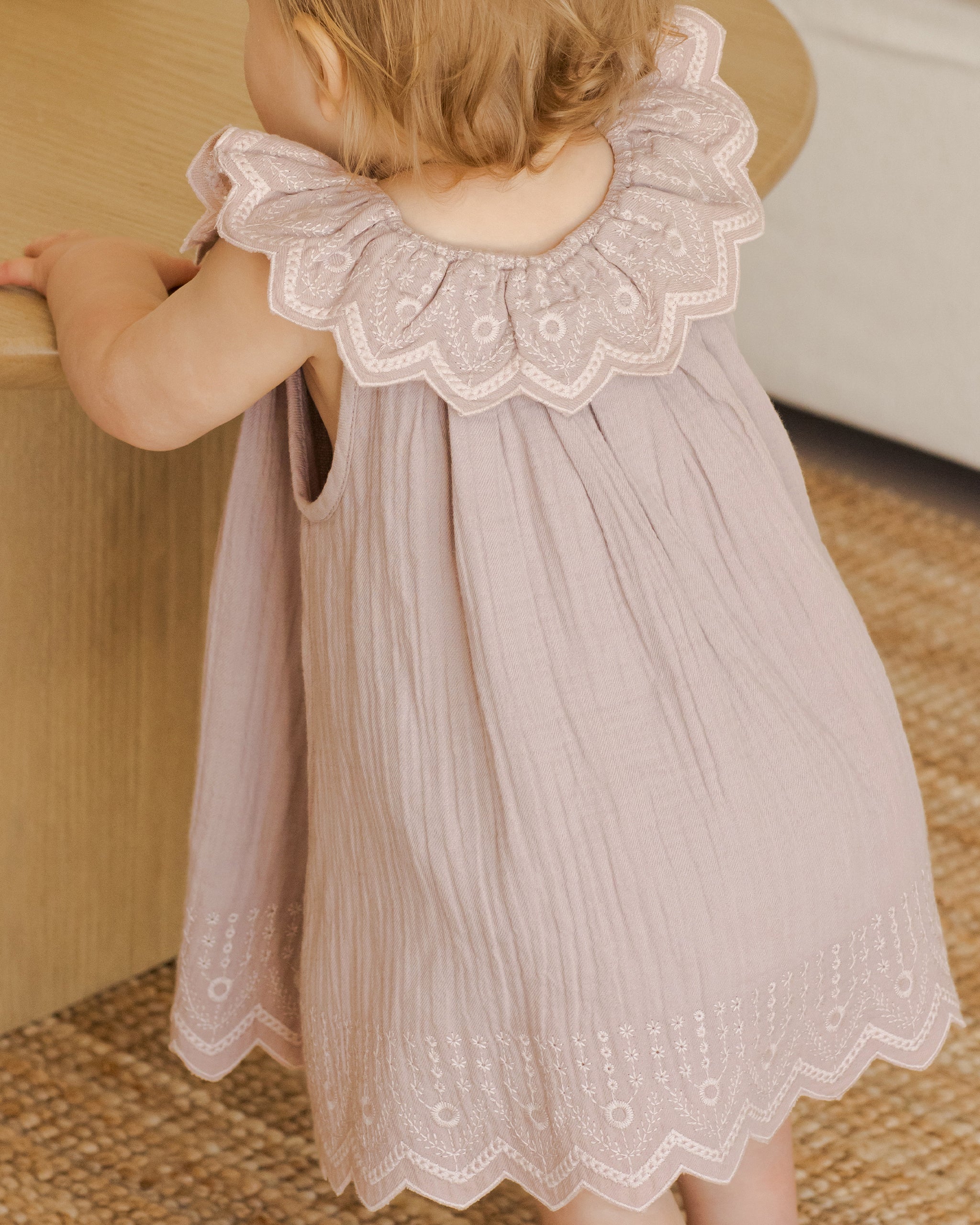 Isla Dress || Lavender - Rylee + Cru | Kids Clothes | Trendy Baby Clothes | Modern Infant Outfits |