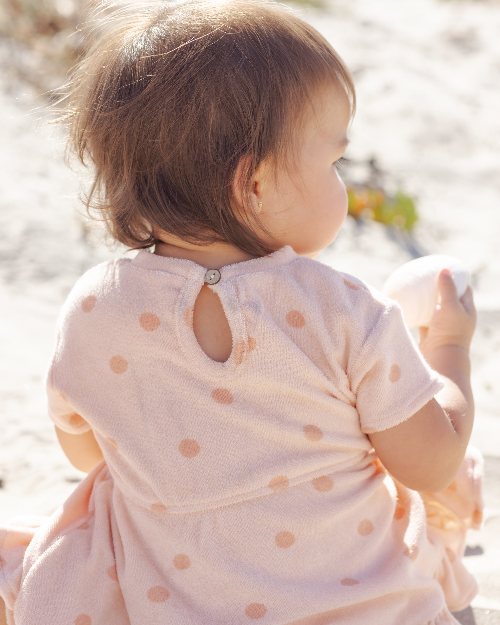 Terry Dress Polka Dot - Rylee + Cru | Kids Clothes | Trendy Baby Clothes | Modern Infant Outfits |