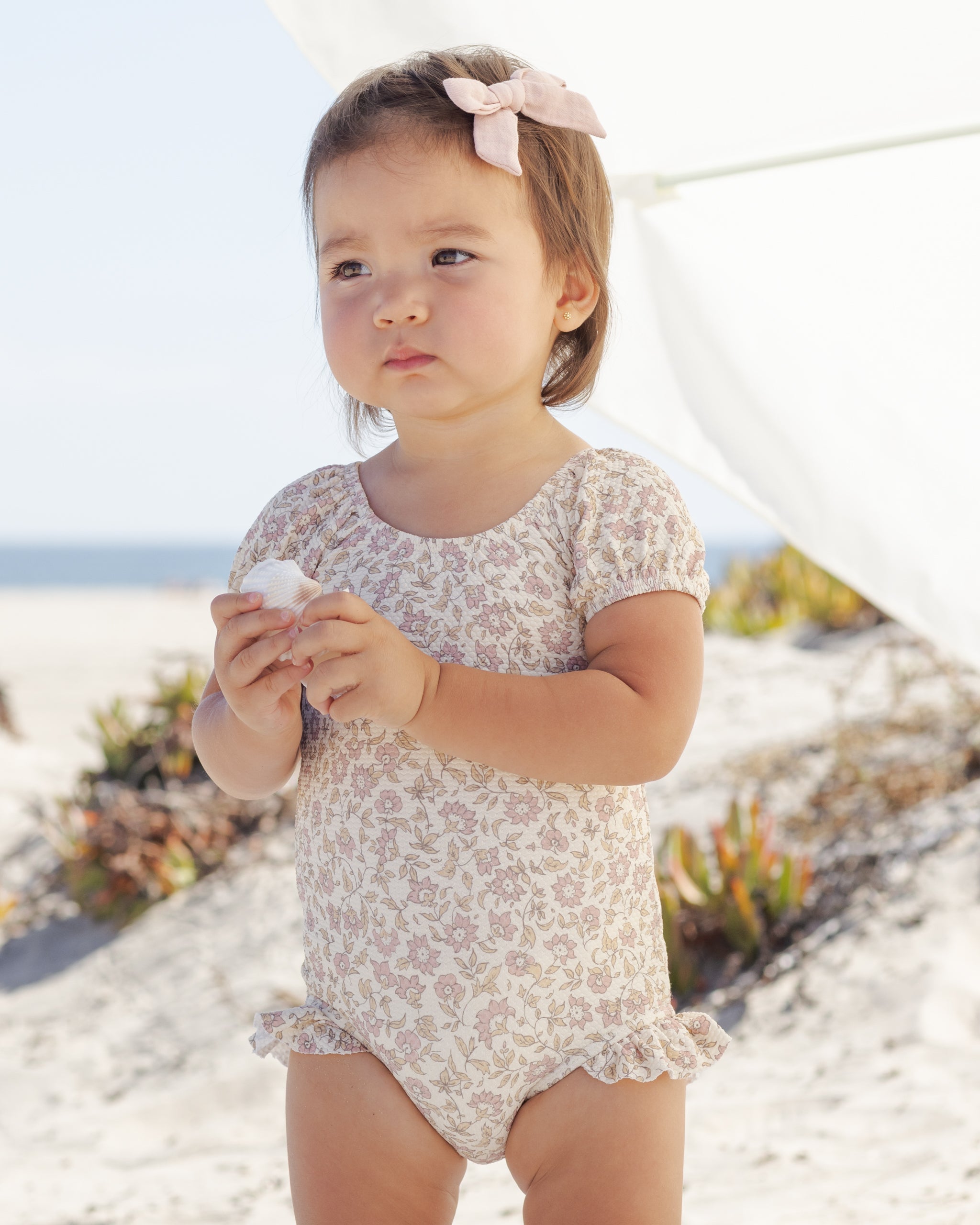 Catalina One-Piece Dahlia - Rylee + Cru | Kids Clothes | Trendy Baby Clothes | Modern Infant Outfits |