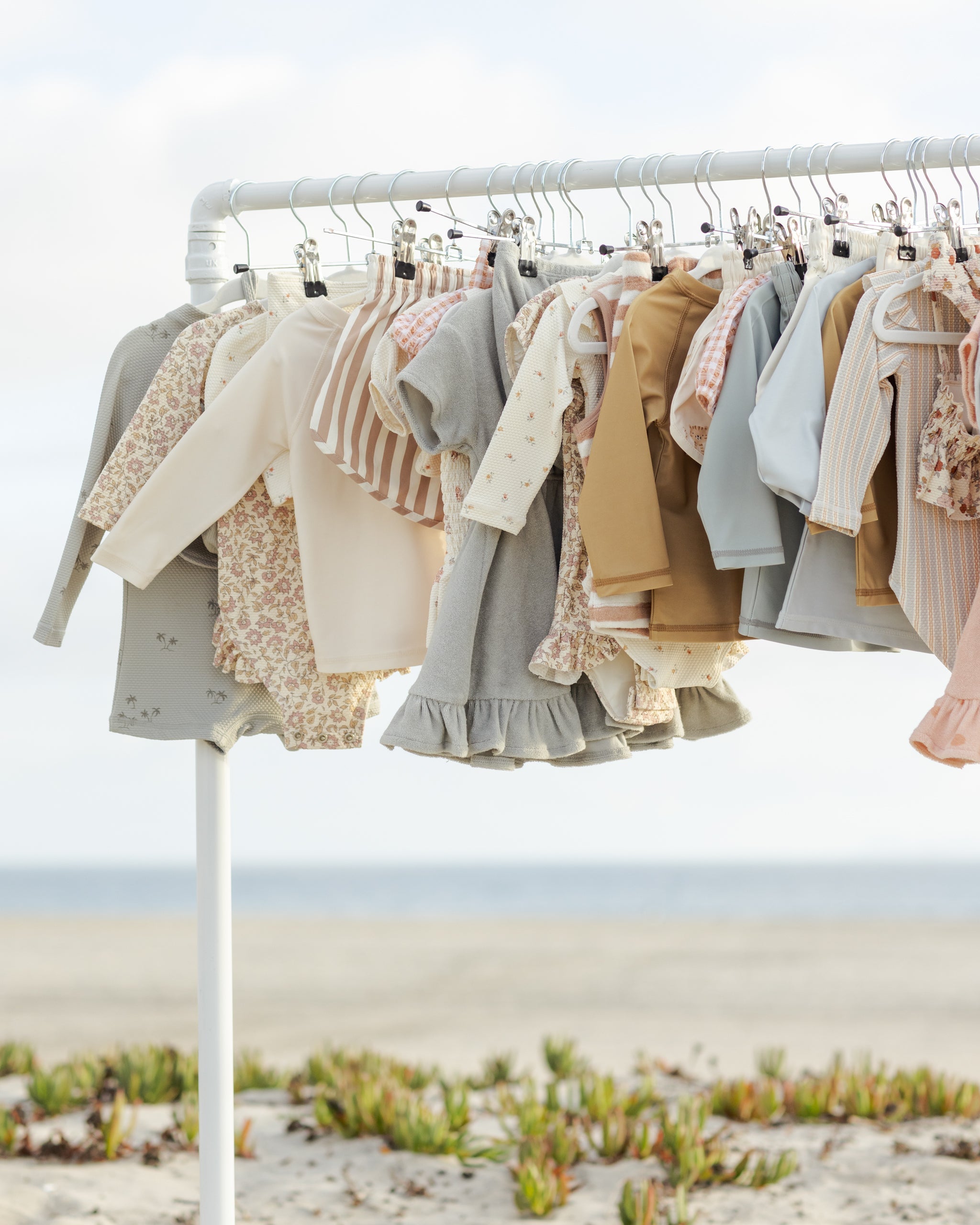 Terry Dress Sage - Rylee + Cru | Kids Clothes | Trendy Baby Clothes | Modern Infant Outfits |