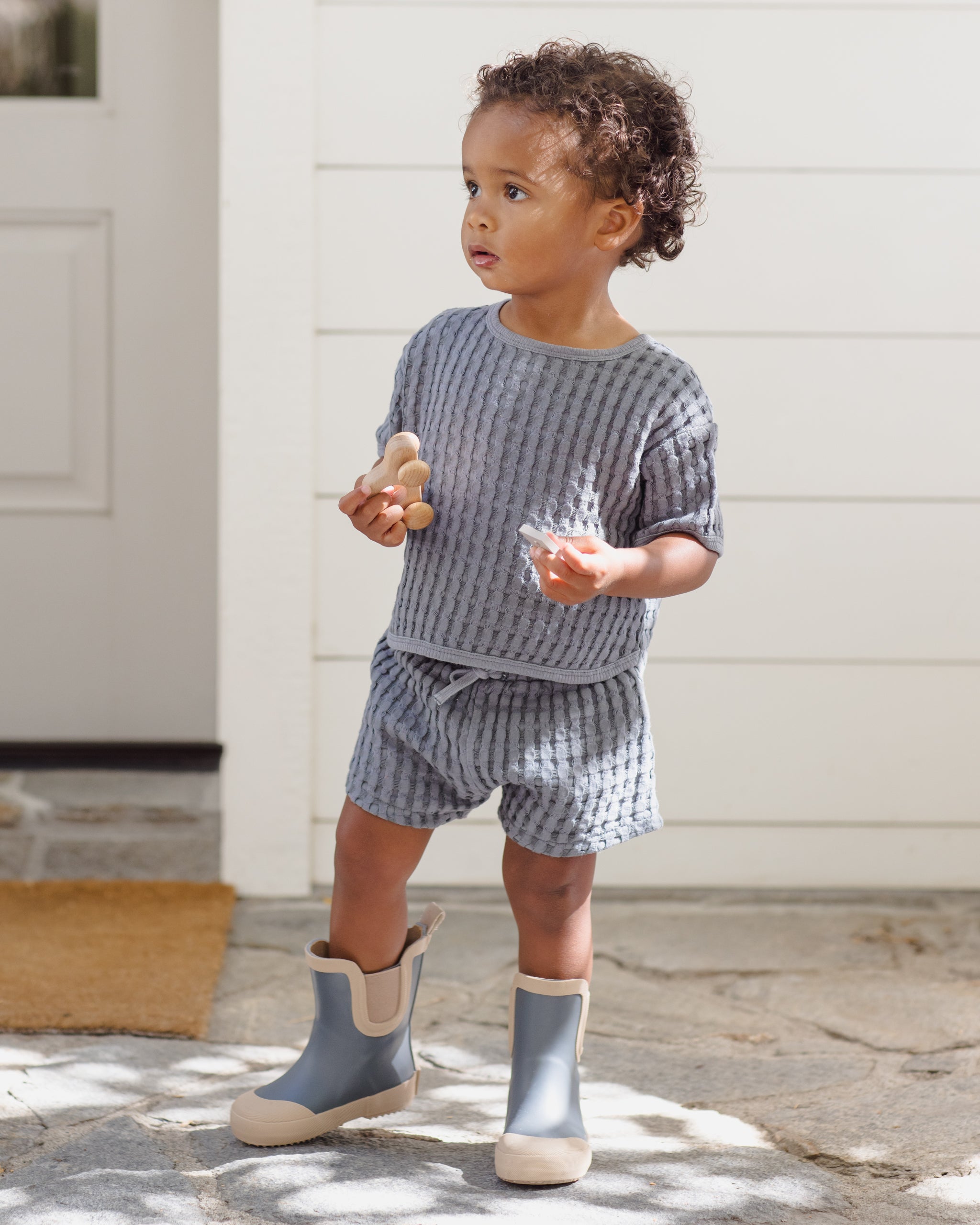 Rain Boots Ocean - Rylee + Cru | Kids Clothes | Trendy Baby Clothes | Modern Infant Outfits |